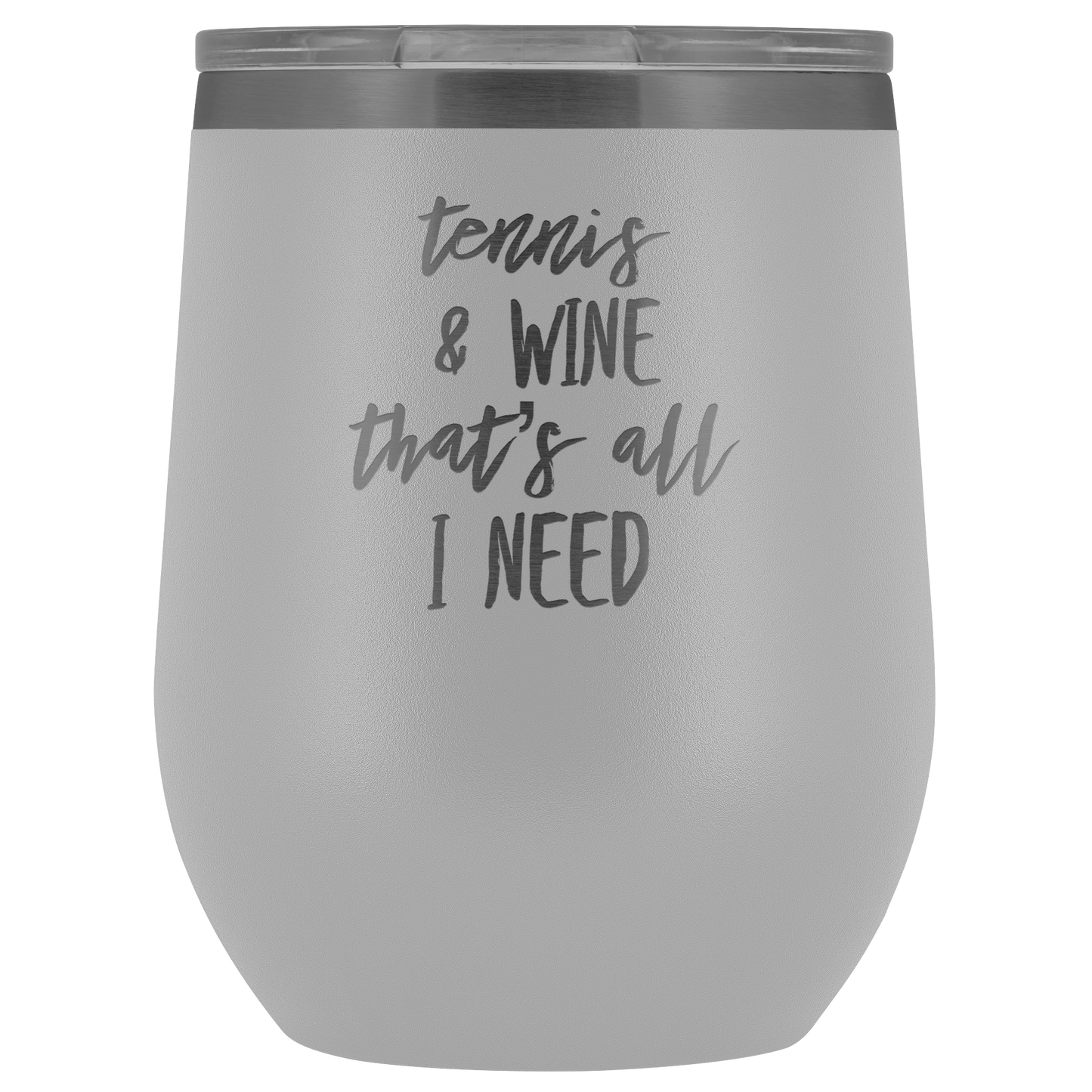 TENNIS WINE TUMBLER Funny Tennis Player Regalo Tennis Coach Mug Best Friend Cup Sorella Compleanno Doni Fratello Cup