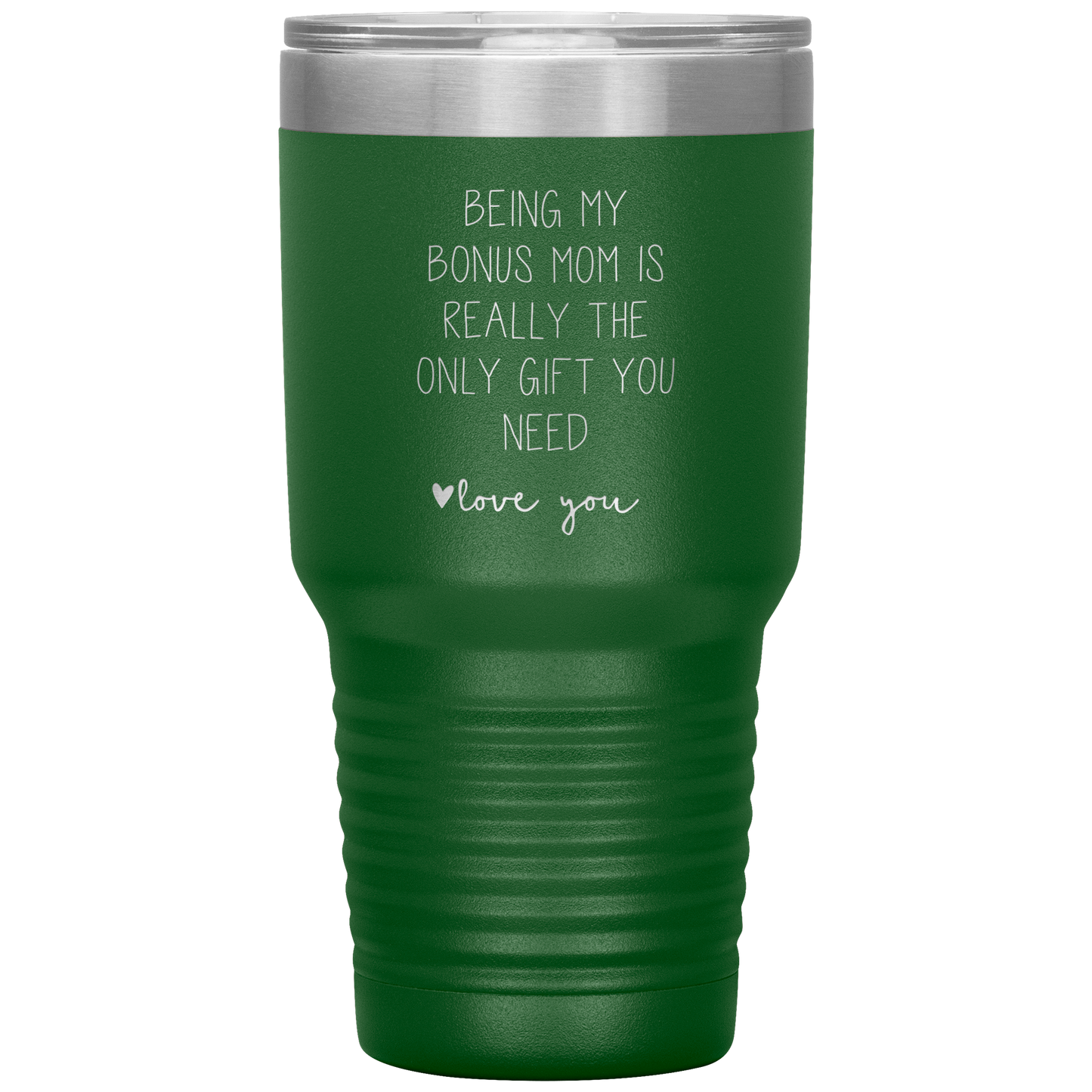 Bonus Mom Tumbler, Bonus Mom Gifts, Travel Coffee Mug, Birthday Gifts for Men and Women