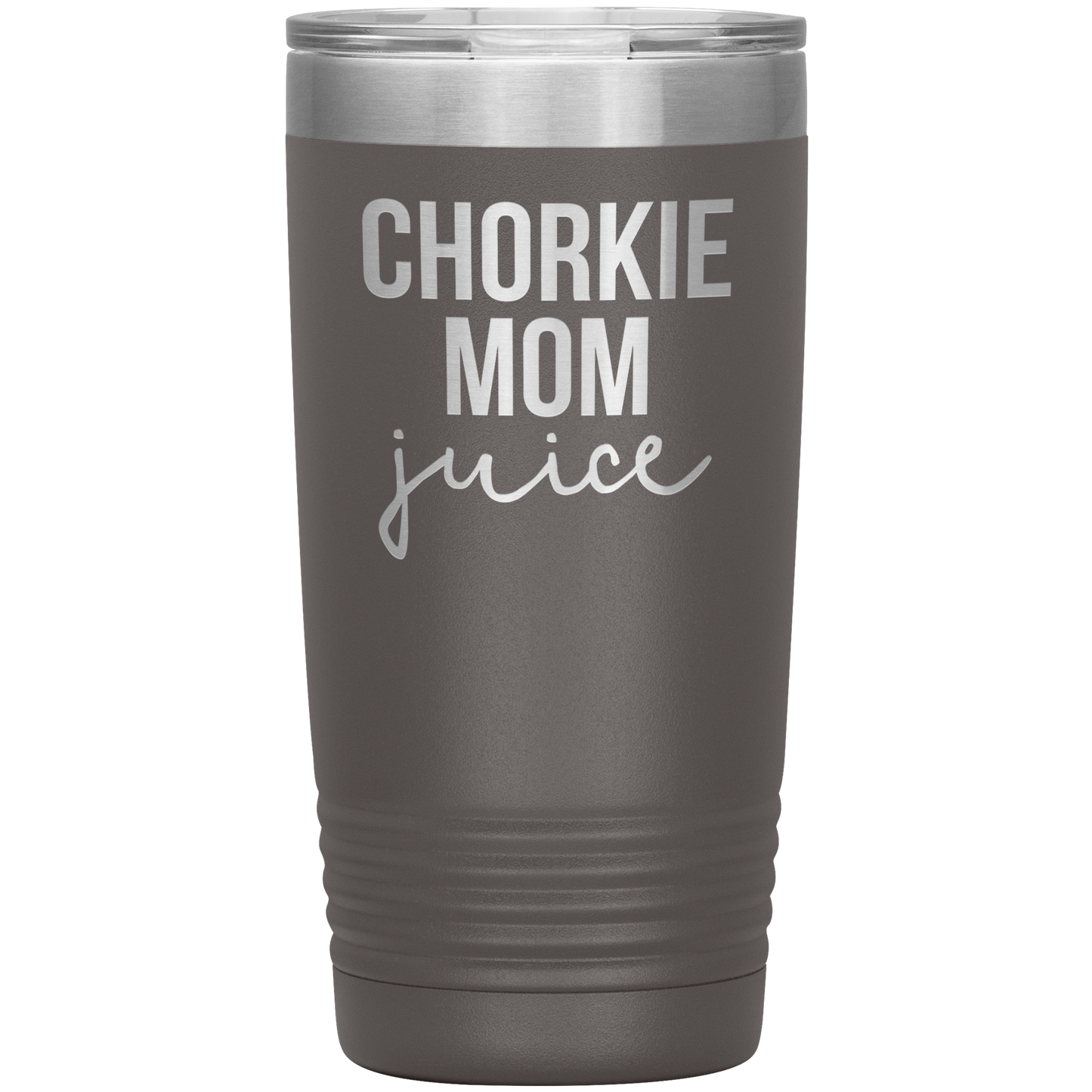 Chorkie Mom Tumbler, Chorkie Mom Gifts, Travel Coffee Mug, Presentes de Aniversário para Homens e Mulheres