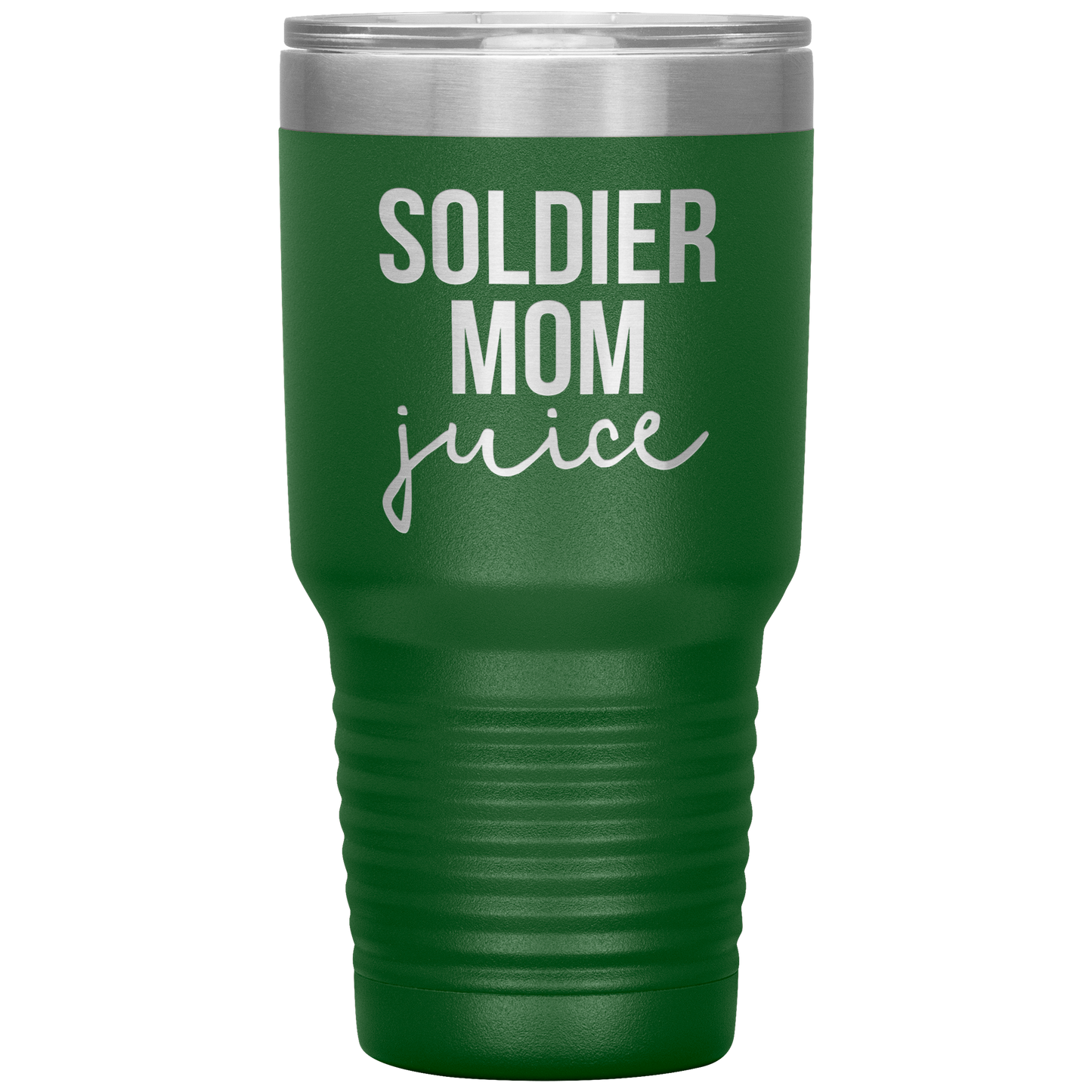 Soldat Maman Tumbler, Soldier Mom Cadeaux, Travel Coffee Mug, Cadeaux d’anniversaire pour les hommes et les femmes