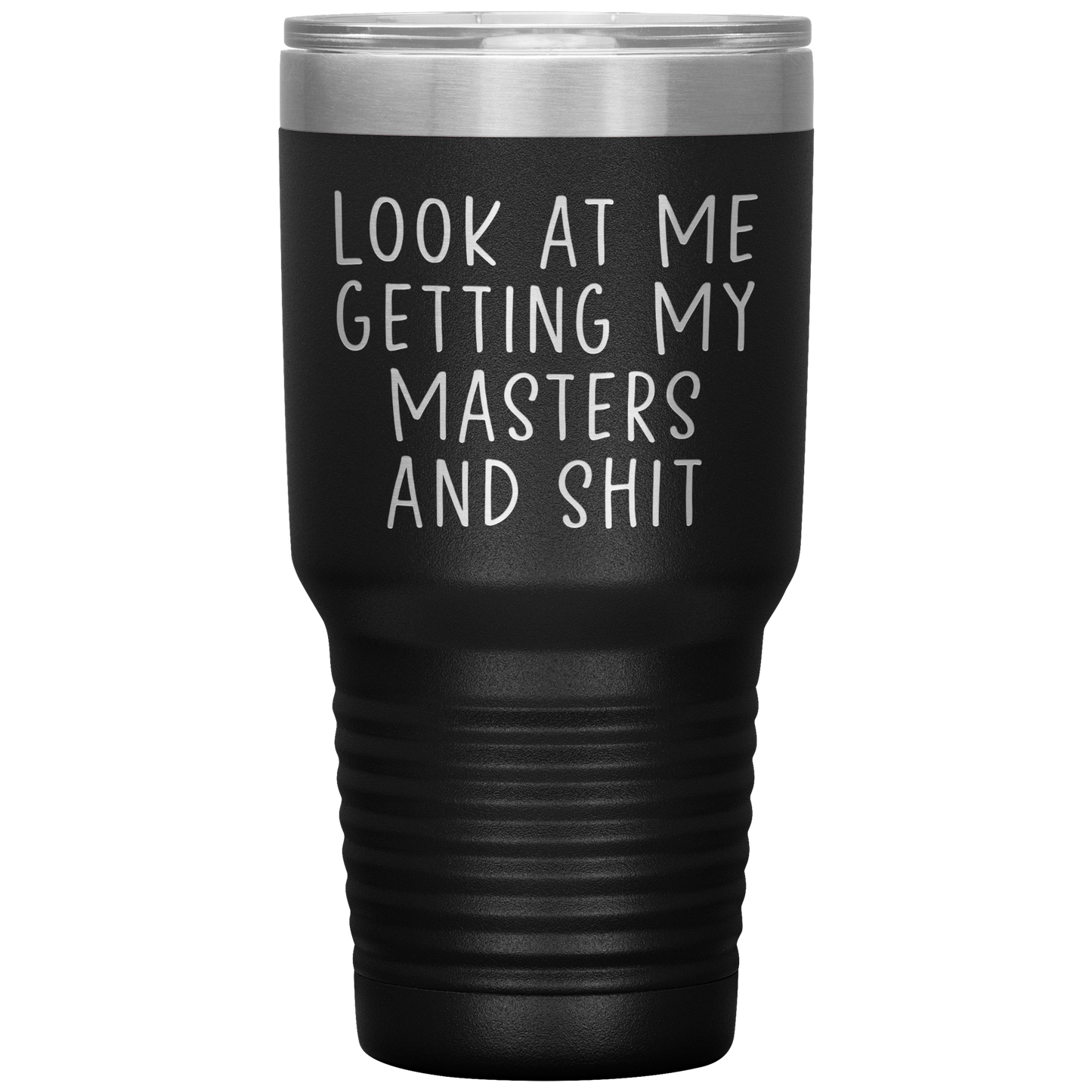 Masters Graduation Tumbler, Masters Graduation Gifts, Travel Coffee Mug, Birthday Gifts for Men and Women