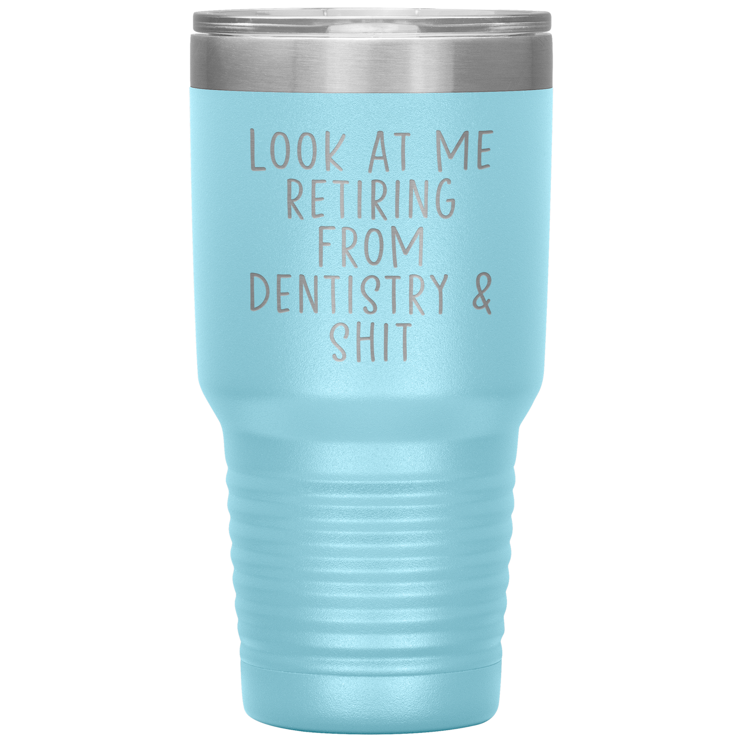 Tumbler de retiro del dentista, regalos de retiro del dentista, taza de café de viaje, regalos de cumpleaños para hombres y mujeres