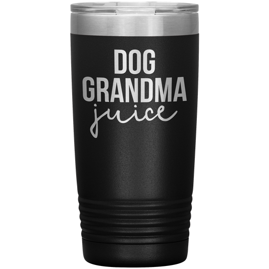 Verre de mamie de chien, cadeaux de mamie de chien, chope de café de voyage, cadeaux d'anniversaire pour les hommes et les femmes