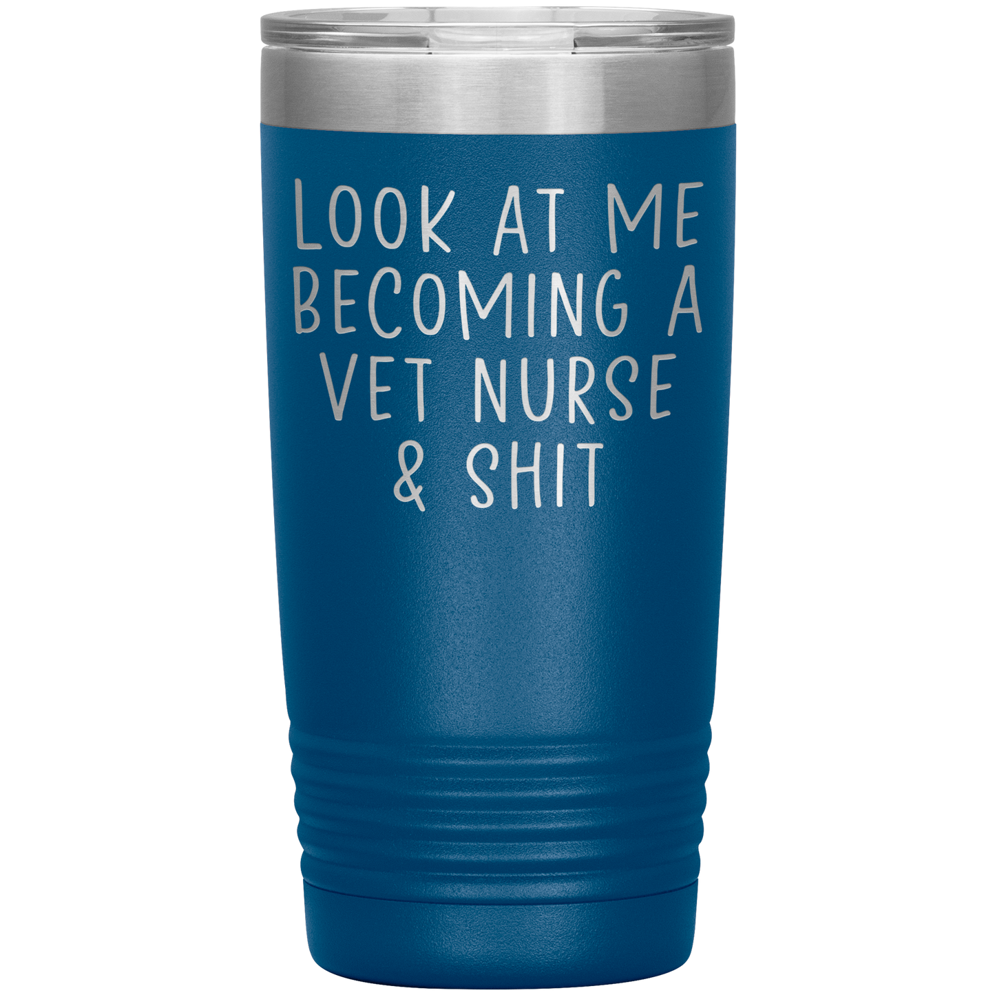 Vet Nurse Tumbler, Vet Nurse Travel Coffee Mug, Vet Nurse Gifts, Birthday Gift Ideas for Men and Women