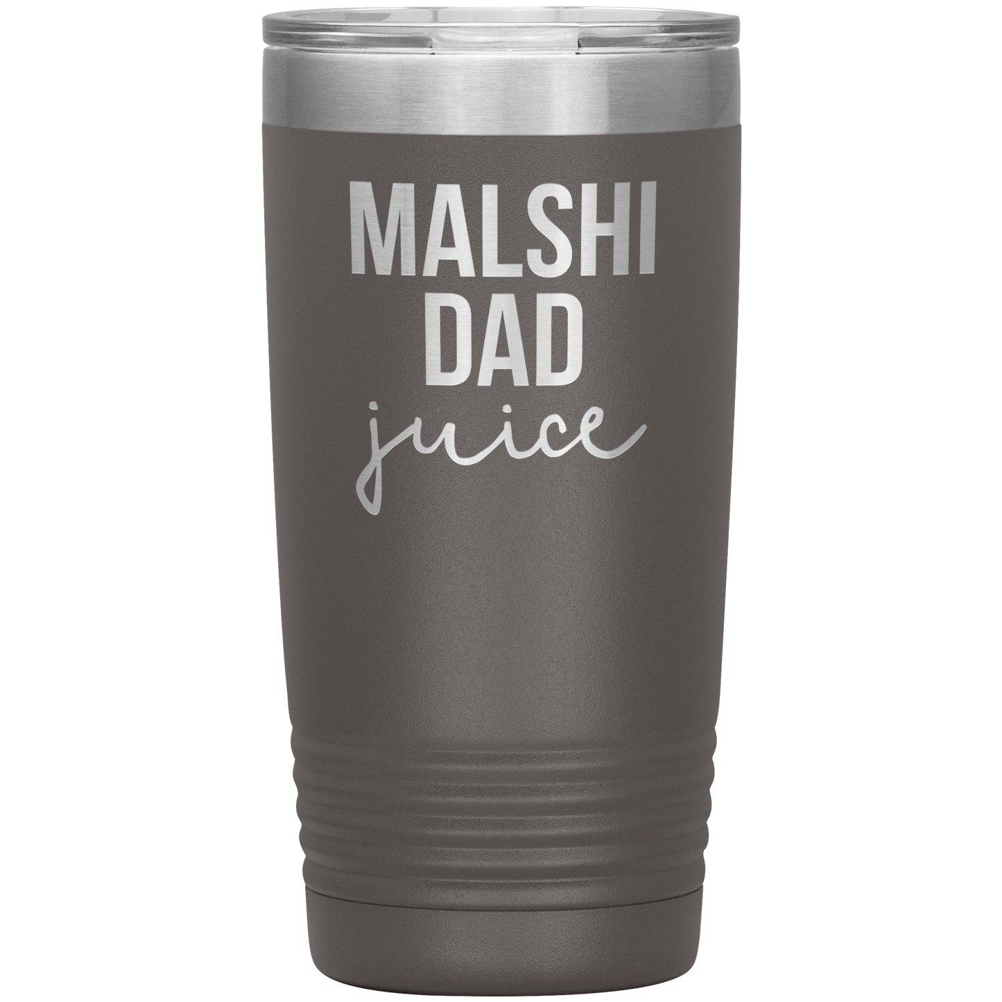 Malshi Dad Tumbler, Malshi Dad Cadeaux, Travel Coffee Mug, Cadeaux d’anniversaire pour hommes et femmes