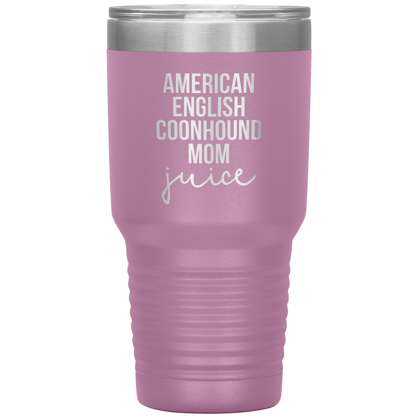 American English Coonhound Mom Tumbler, Funny Travel Coffee Mug, Birthday Gifts for Men and Women