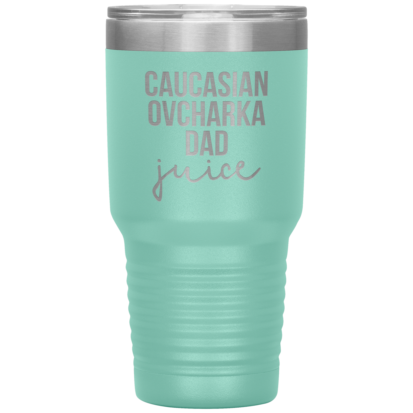 Caucasian Ovcharka Dad Tumbler, Caucasian Ovcharka Dad Gifts, Travel Coffee Mug, Birthday Gifts for Men and Women