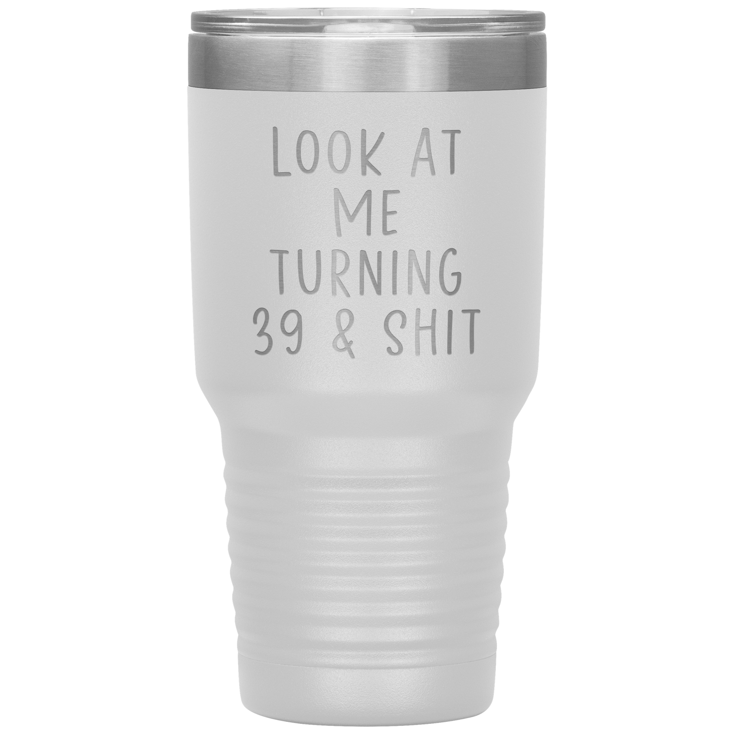 39th Birthday Tumbler, 39th Birthday Gifts, Travel Coffee Mug, Birthday Gifts for Men and Women