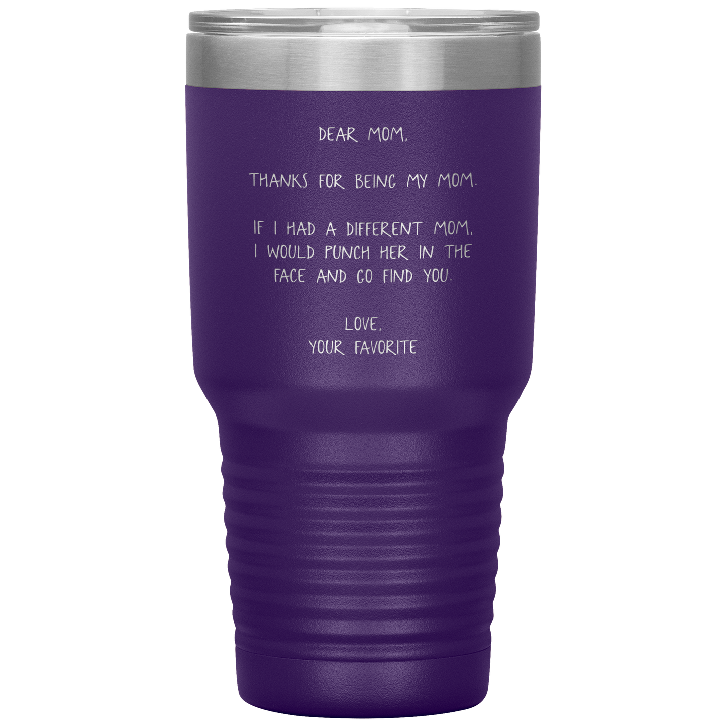 Mom Tumbler, Funny Travel Coffee Mug, Birthday Gifts for Men and Women