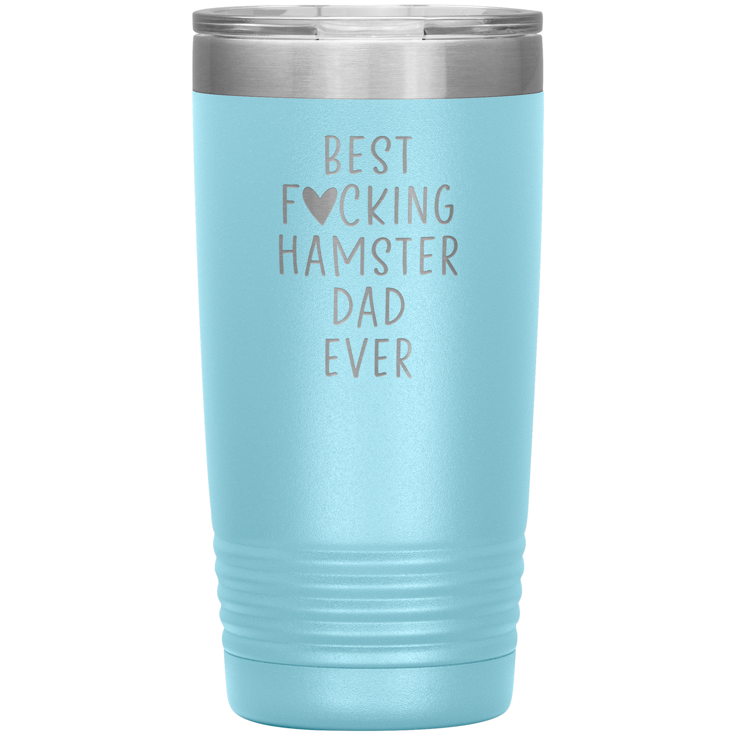 Hamster Dad Tumbler, Hamster Dad Gifts, Travel Coffee Mug, Birthday Gifts for Men and Women