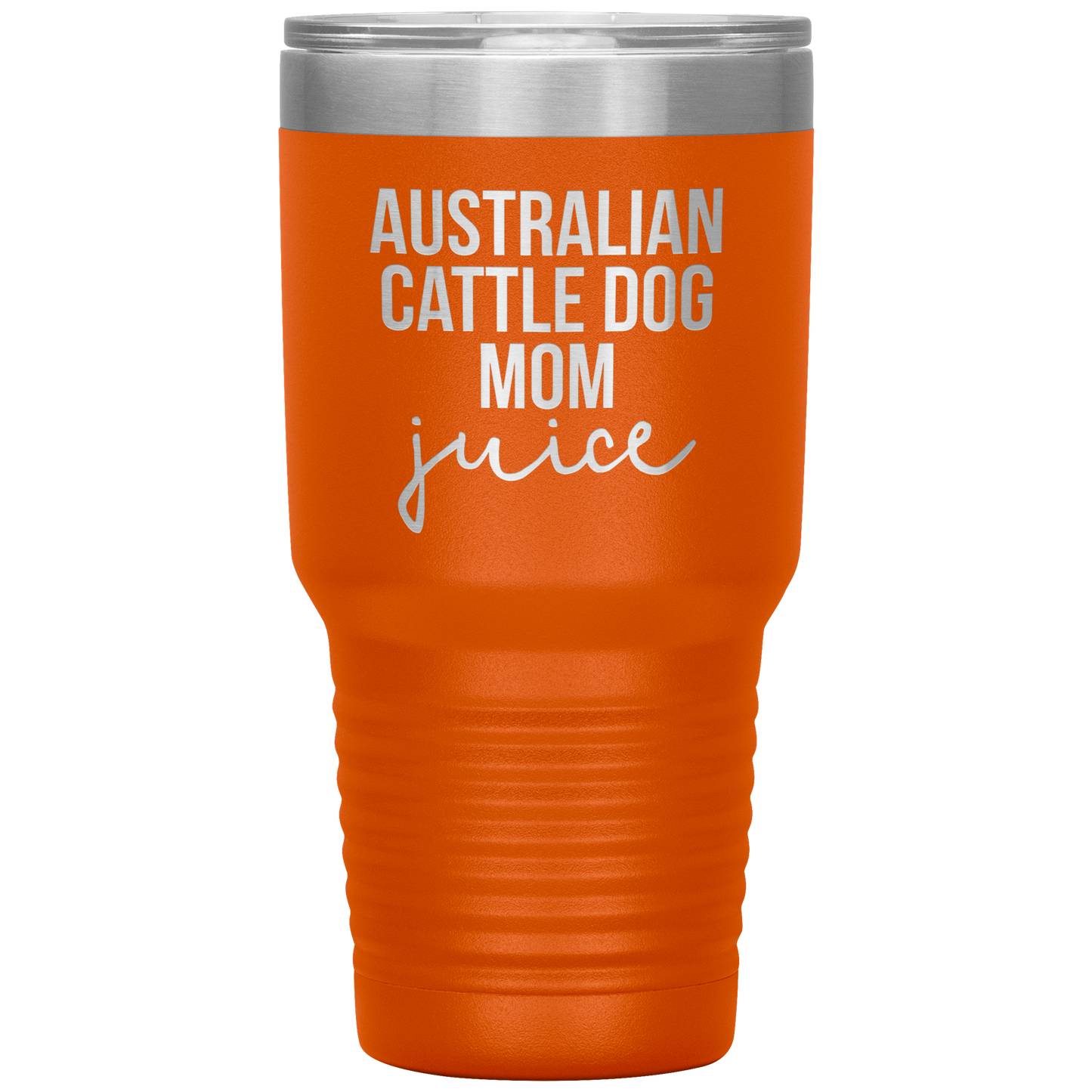 Australian Cattle Dog Mom Tumbler, Funny Travel Coffee Mug, Birthday Gifts for Men and Women