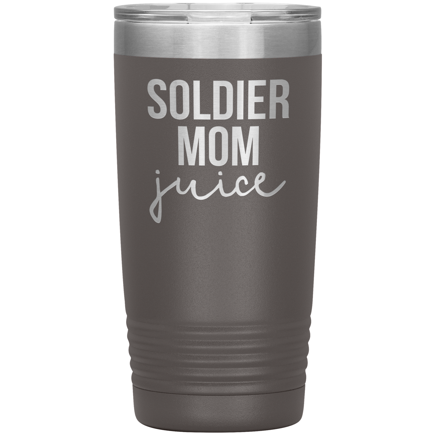 Soldado mamá Vaso, Soldier mamá regalos, taza de café de viaje, regalos de cumpleaños para hombres y mujeres