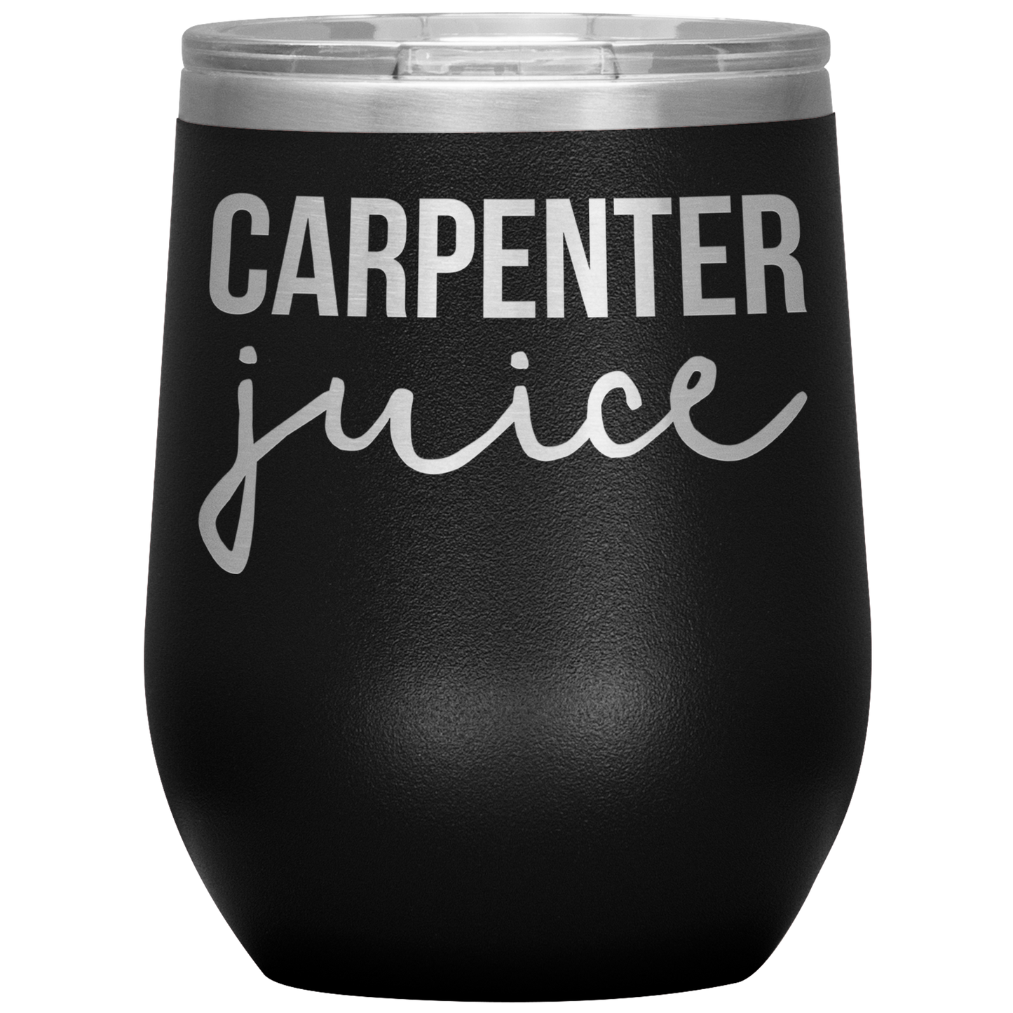 Carpenter Wine Tumbler, Carpenter Gifts, Travel Wine Cup, Birthday Gifts for Men and Women