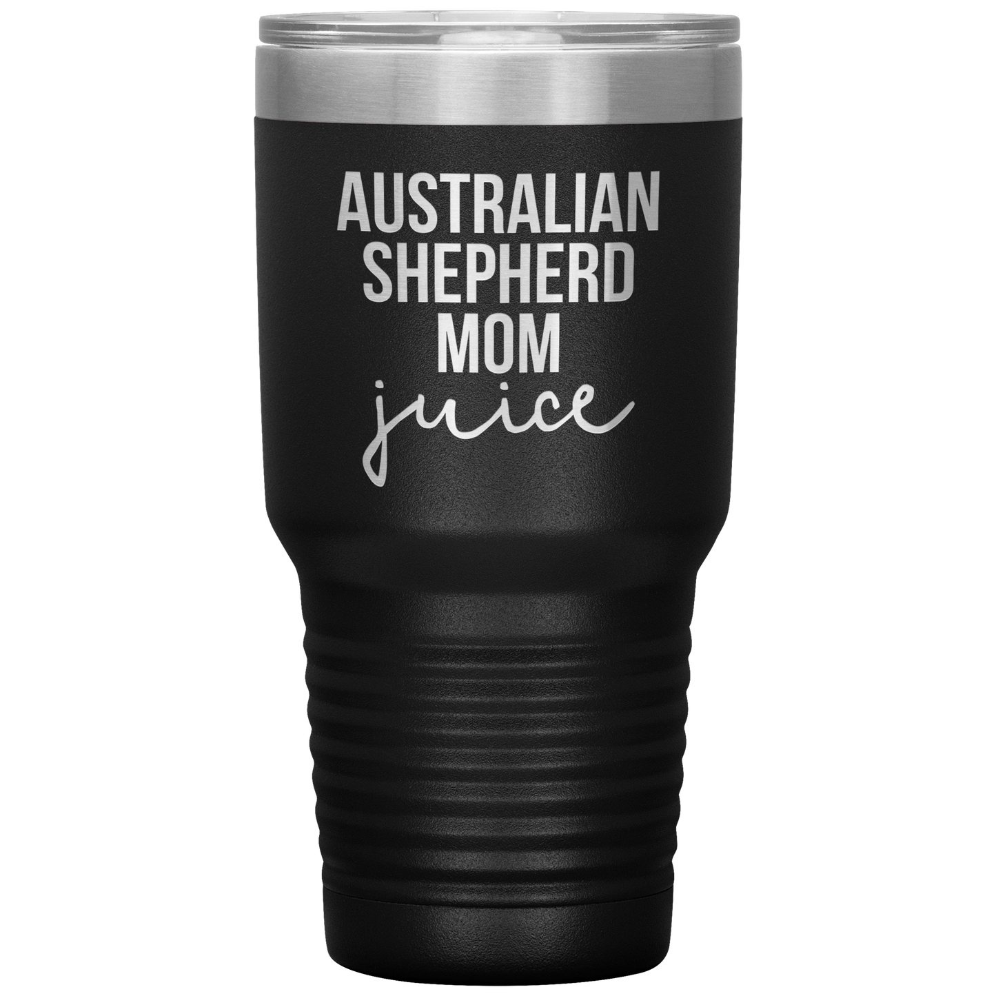 Australian Shepherd Mom Tumbler, Funny Travel Coffee Mug, Birthday Gifts for Men and Women