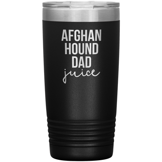 Afghan Hound Dad Tumbler, Funny Travel Coffee Mug, Birthday Gifts for Men and Women