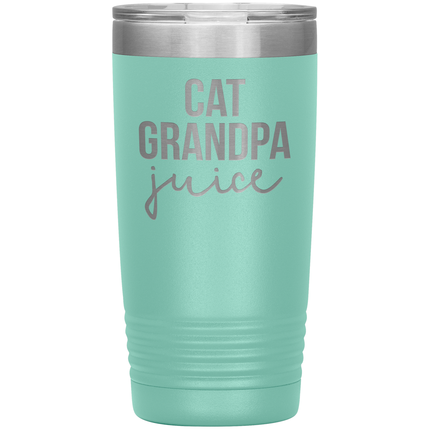 Cat Grandpa Tumbler, Cat Grandpa Gifts, Travel Coffee Mug, Birthday Gifts for Men and Women