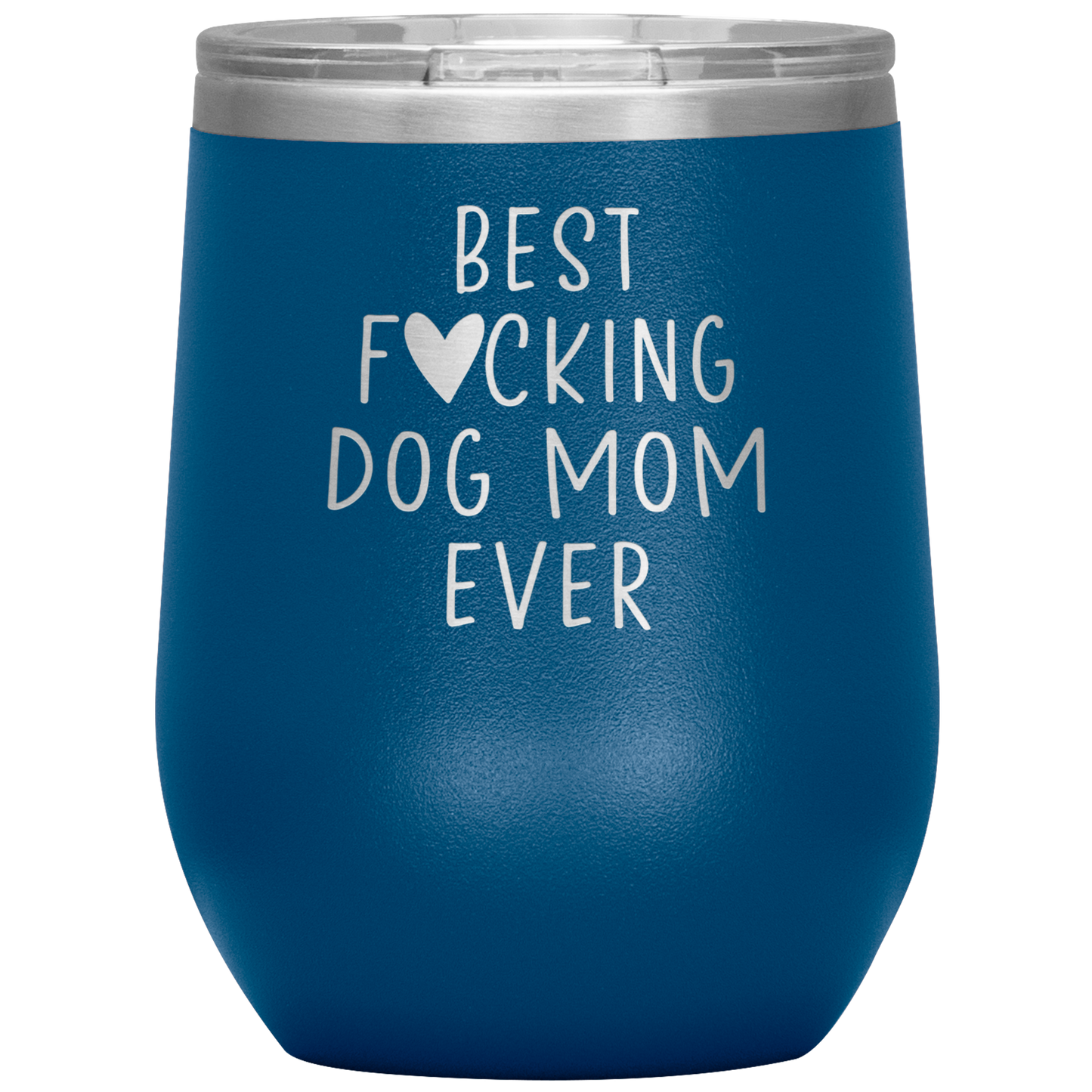 Dog Mom Wine Tumbler, Dog Mom Gifts, Travel Wine Cup, Birthday Gifts for Men and Women