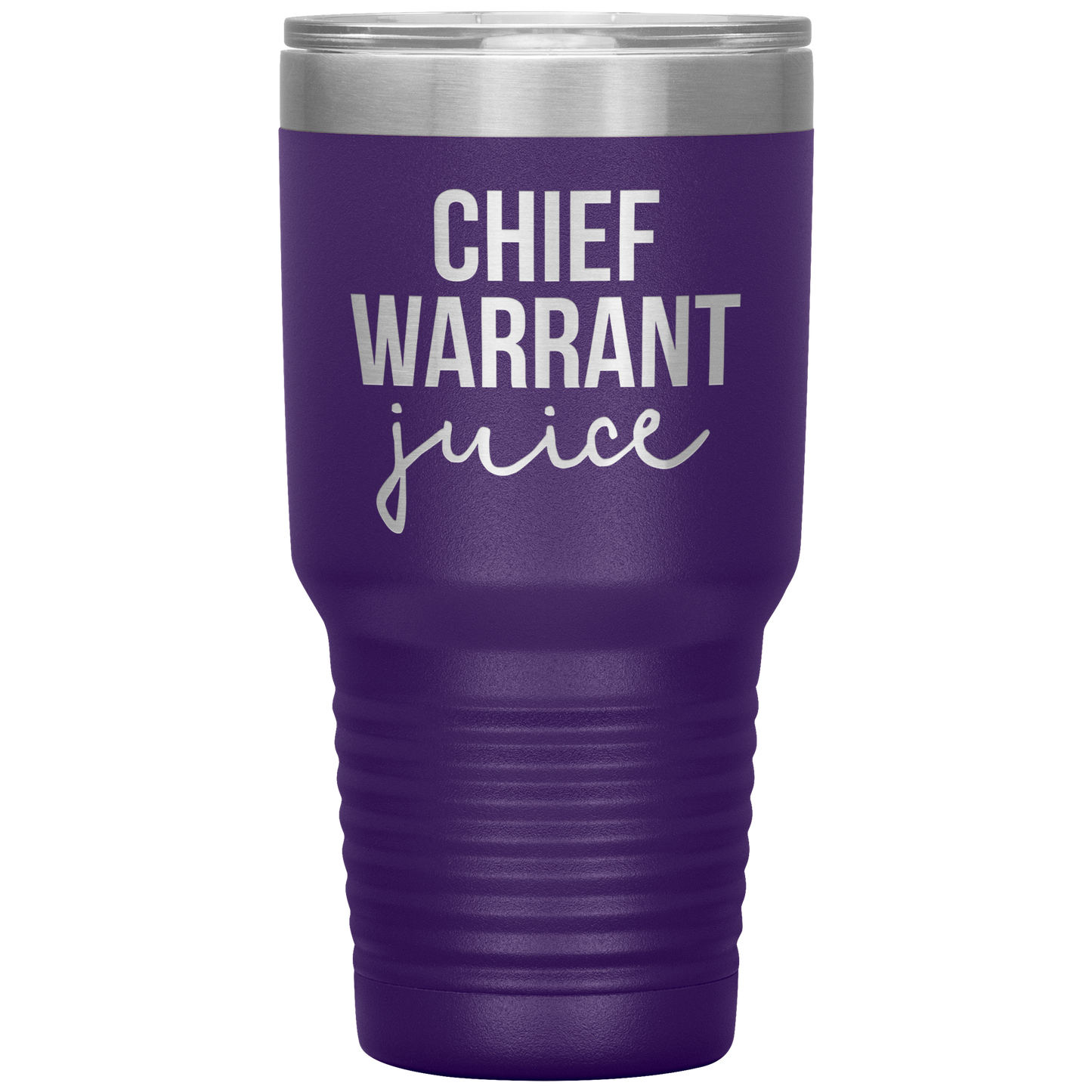 Chief Warrant Tumbler, Chief Mandado Gifts, Travel Coffee Mug, Birthday Gifts para Homens e Mulheres