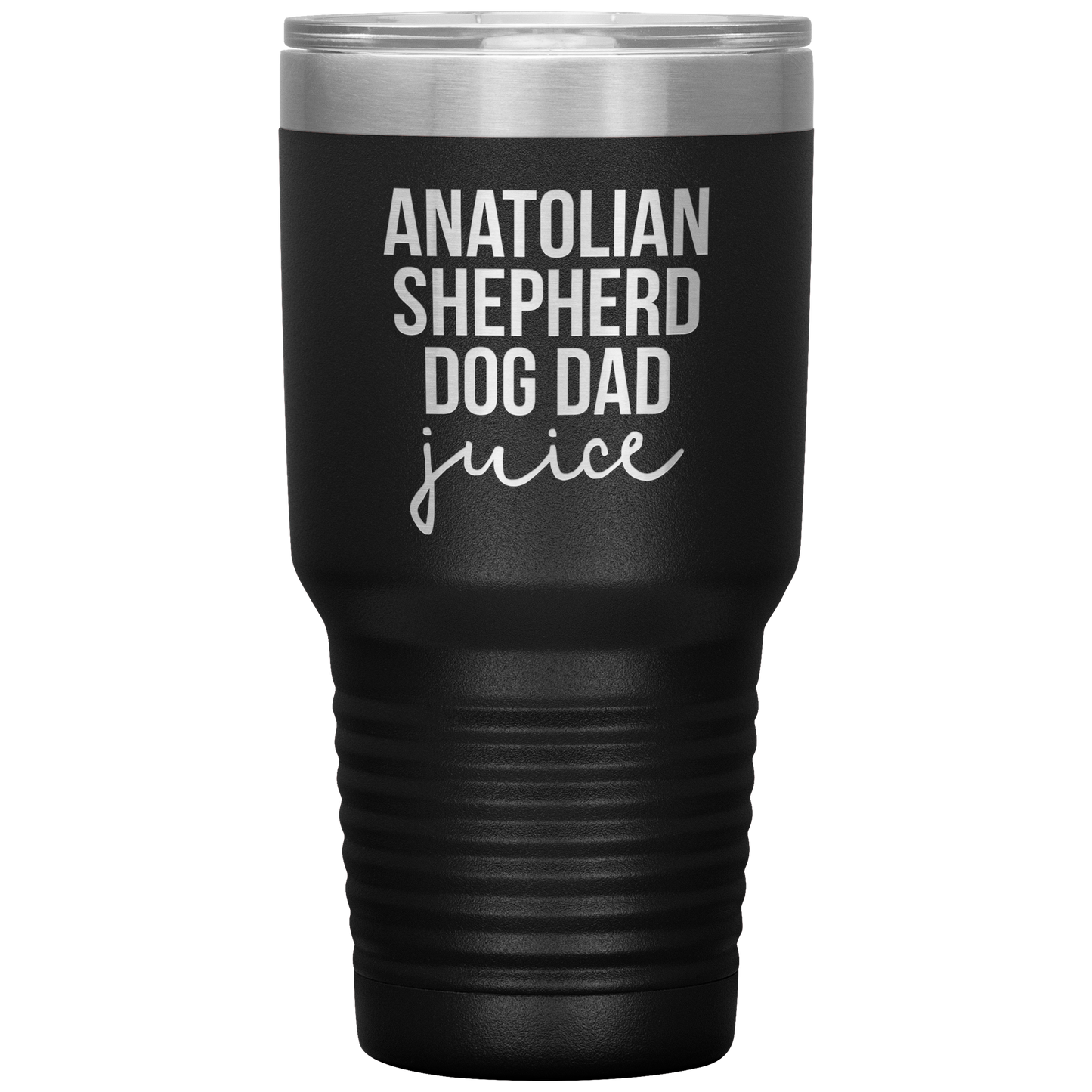 Anatolian Shepherd Dog Dad Tumbler, Funny Travel Coffee Mug, Birthday Gifts for Men and Women