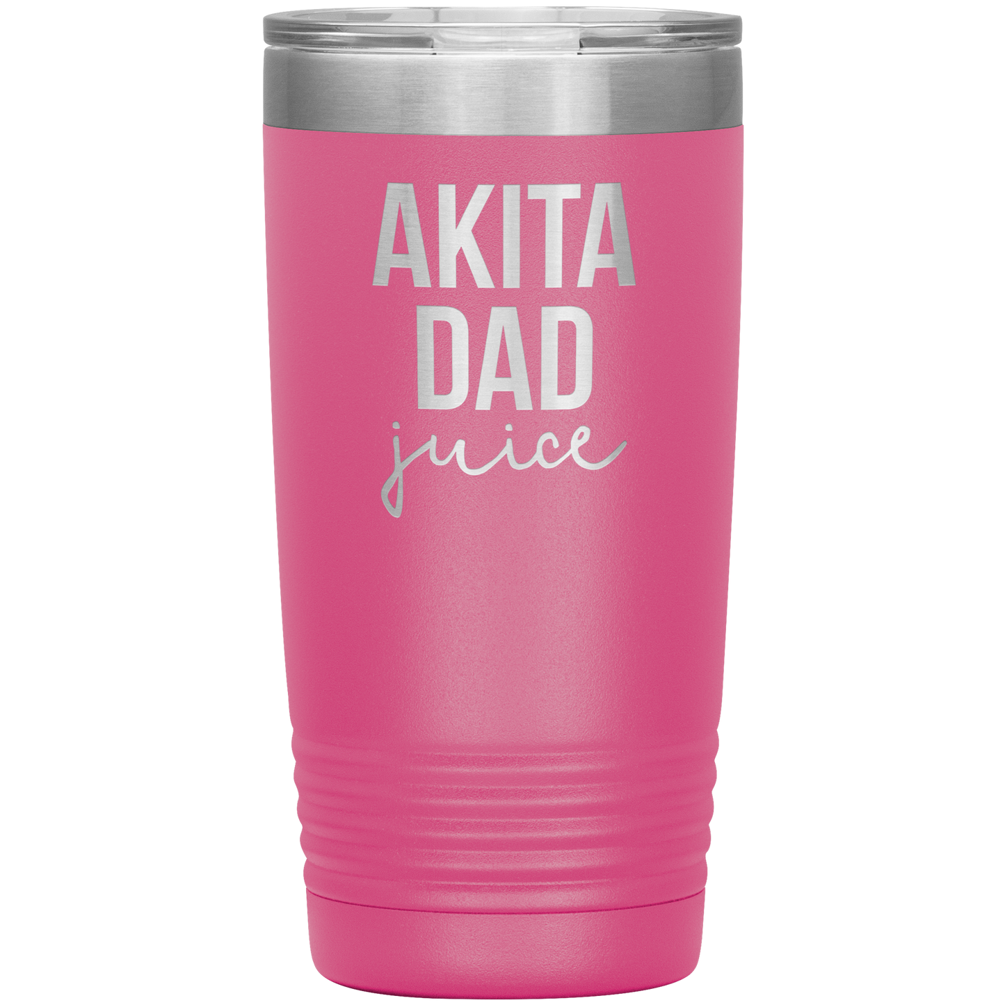 Akita Dad Tumbler, Funny Travel Coffee Mug, Birthday Gifts for Men and Women