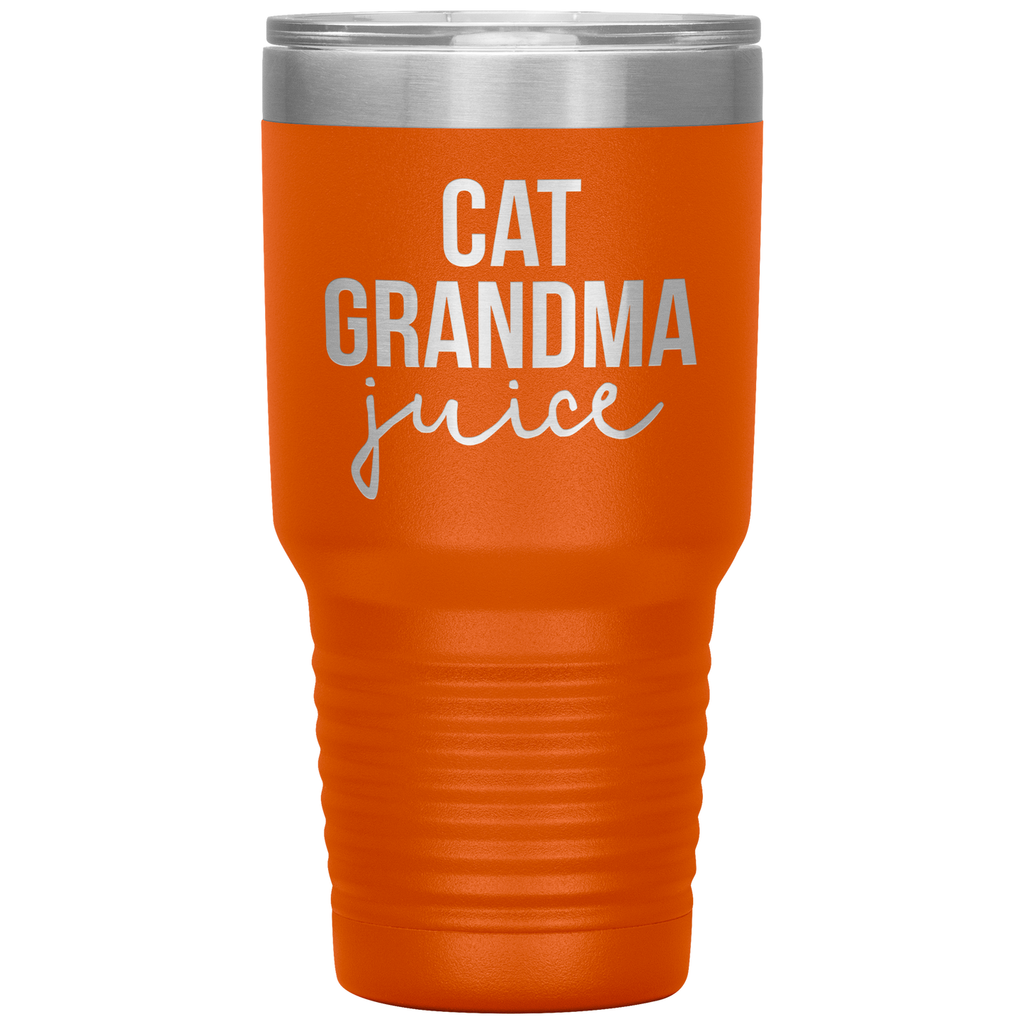 Cat Grandma Tumbler, Cat Grandma Gifts, Travel Coffee Mug, Birthday Gifts for Men and Women