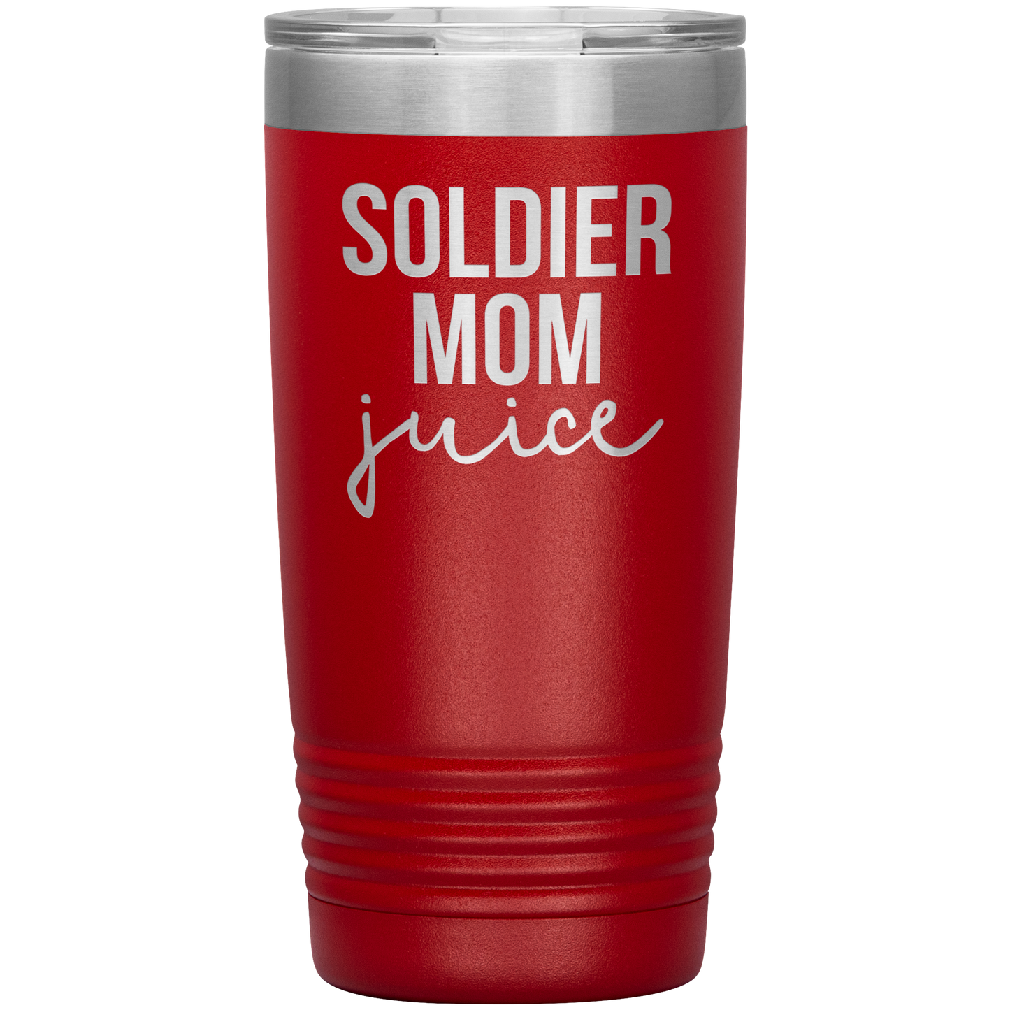 Soldado mamá Vaso, Soldier mamá regalos, taza de café de viaje, regalos de cumpleaños para hombres y mujeres