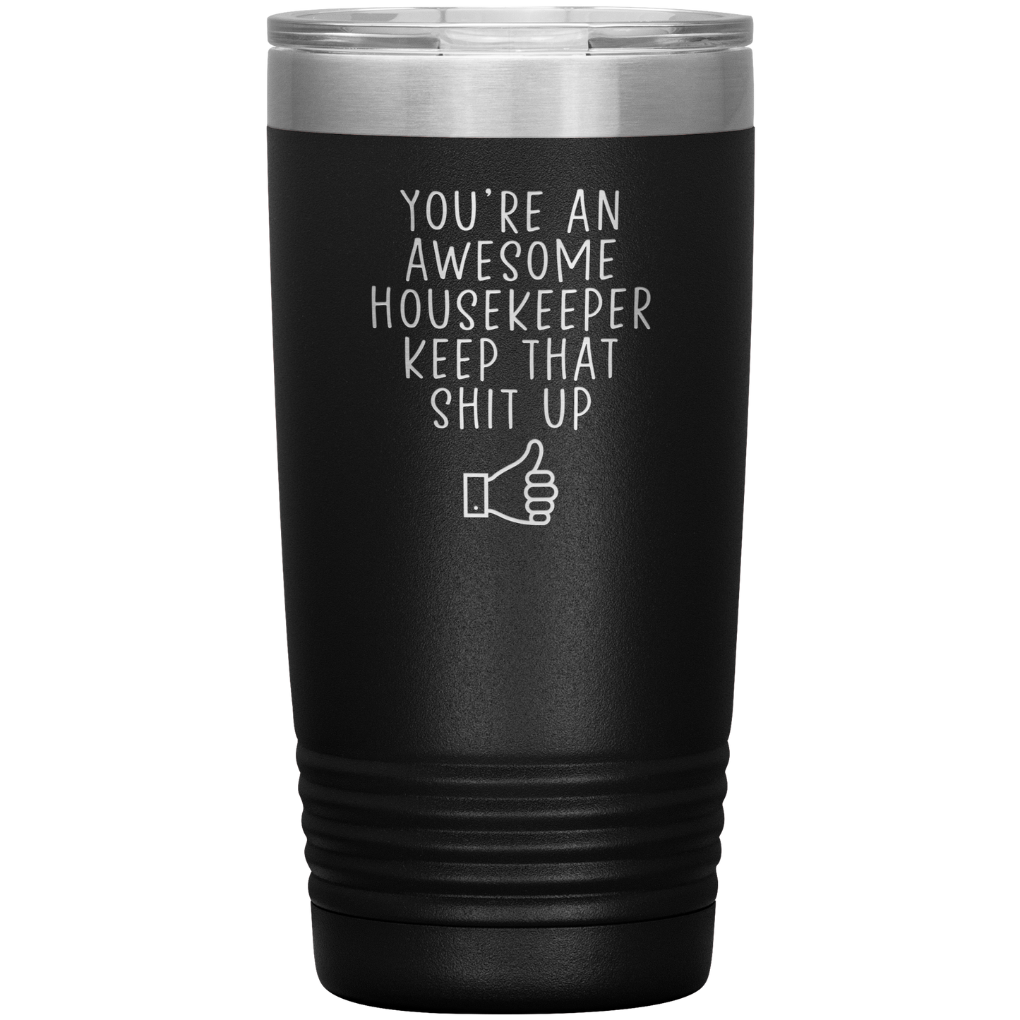 Ménkeeper Tumbler, Housekeeper Cadeaux, Travel Coffee Mug, Birthday Cadeaux pour les hommes et les femmes