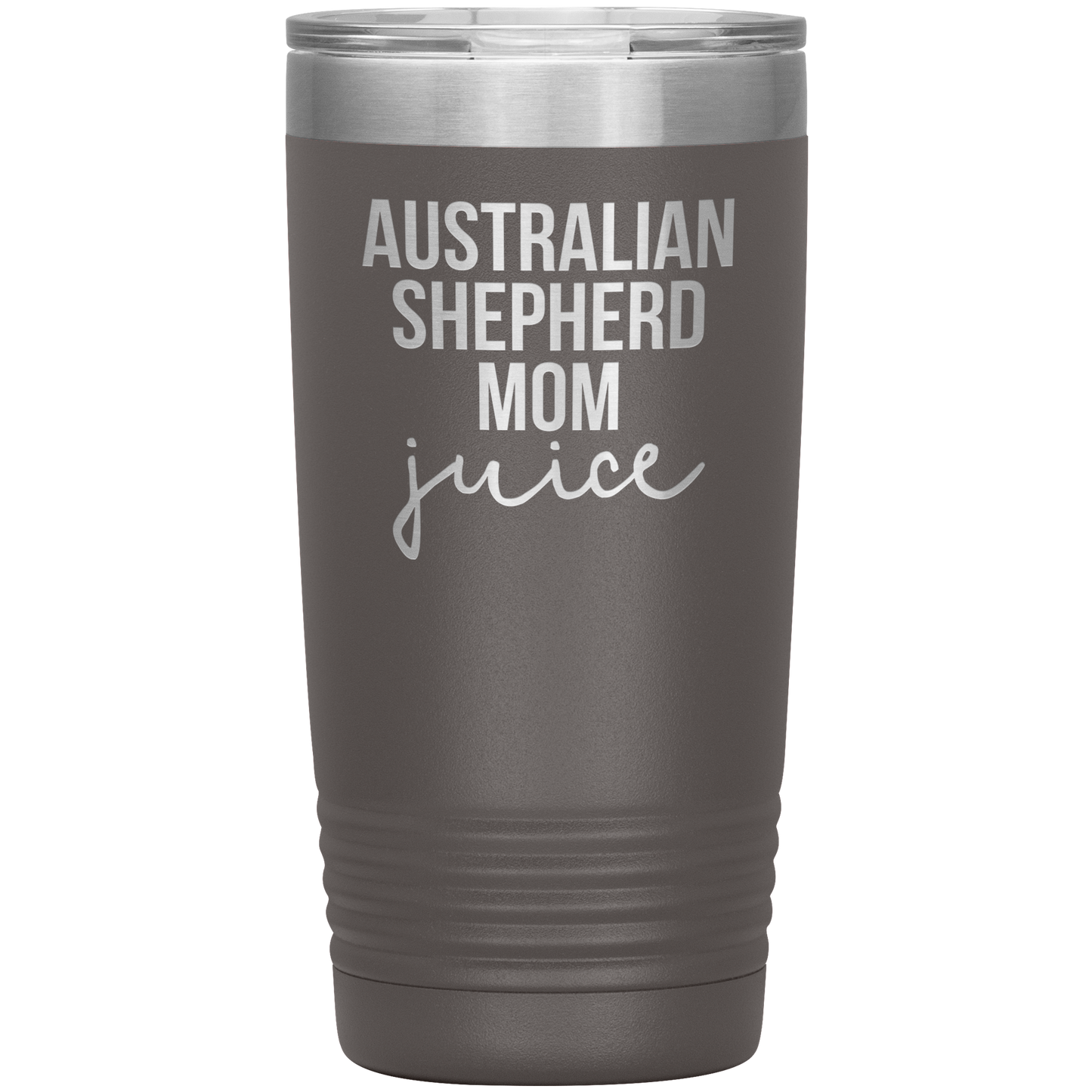 Australian Shepherd Mom Tumbler, Funny Travel Coffee Mug, Birthday Gifts for Men and Women