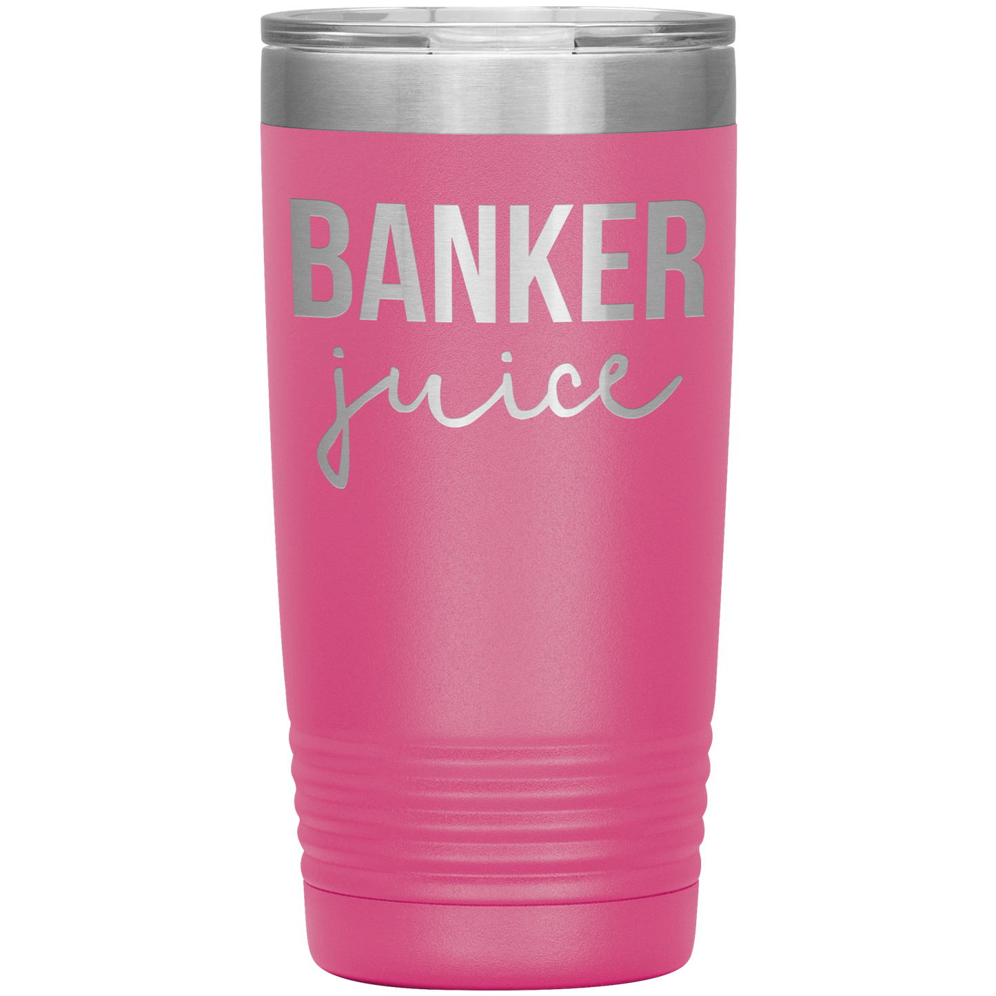 Banker Tumbler, Funny Travel Coffee Mug, Birthday Gifts for Men and Women