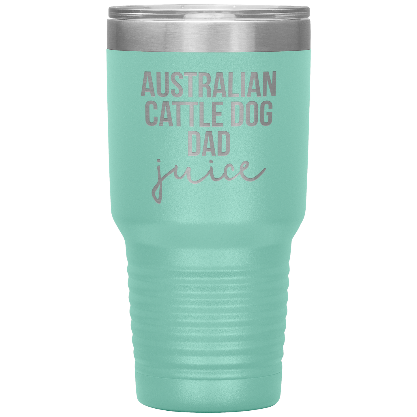 Australian Cattle Dog Dad Tumbler, Funny Travel Coffee Mug, Birthday Gifts for Men and Women