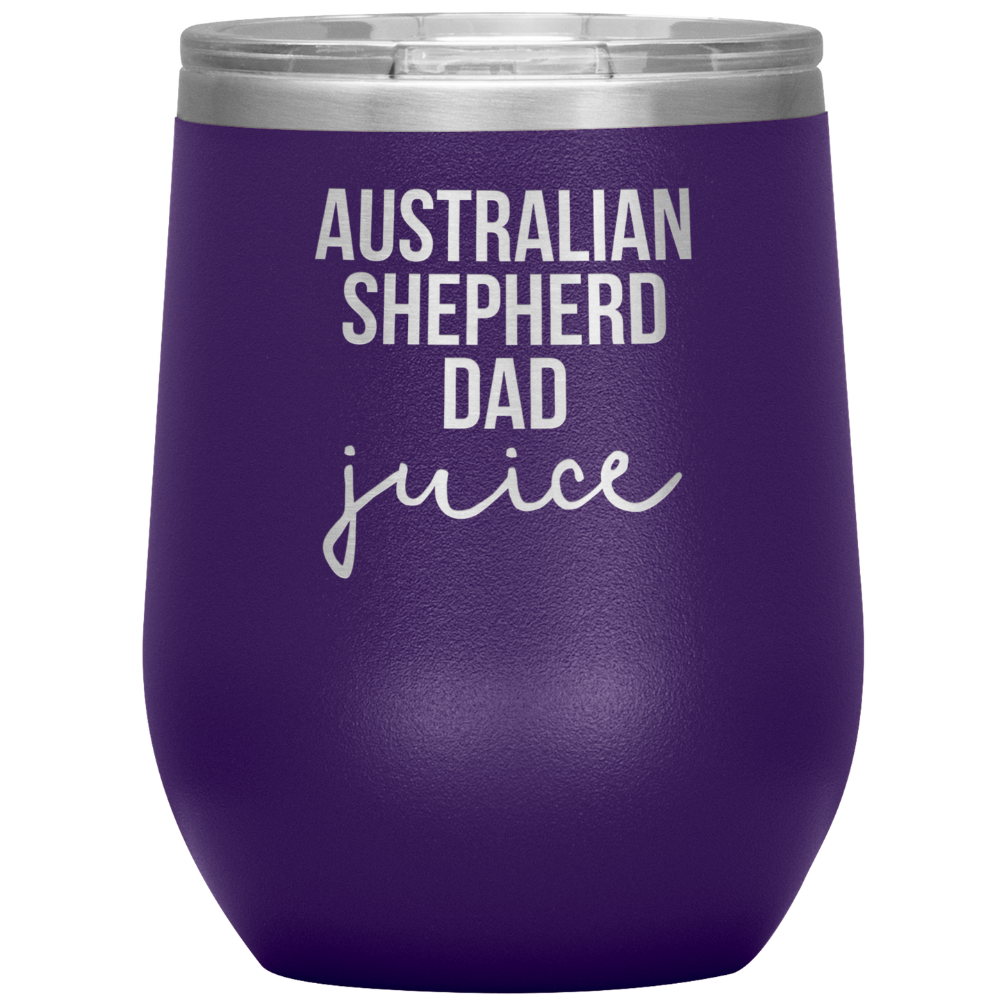 Australian Shepherd Dad Tumbler, Australian Shepherd Dad Gifts, Travel Wine Cup, Birthday Gifts for Men and Women