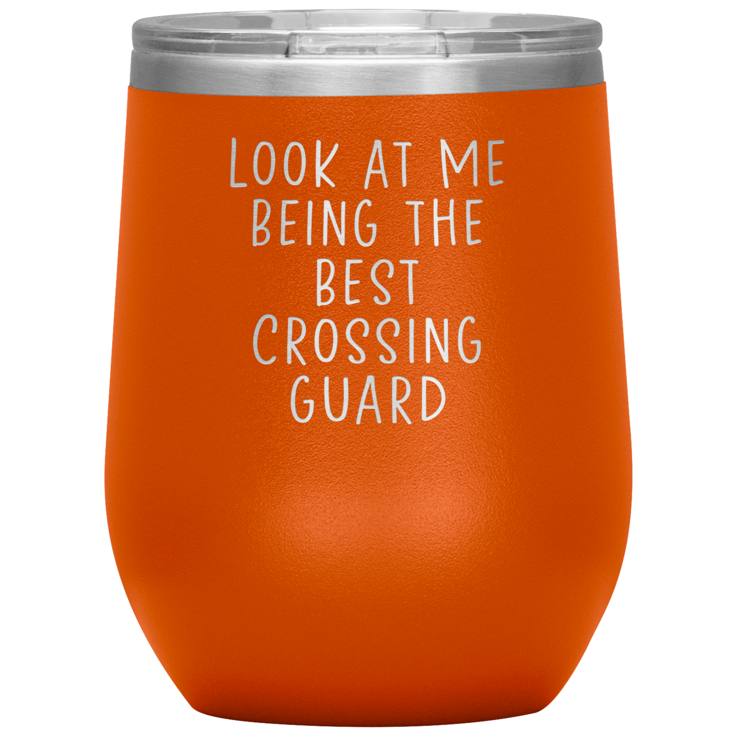 Crossing Guard Wine Tumbler, Crossing Guard Gifts, Travel Wine Cup, Birthday Gifts for Men and Women