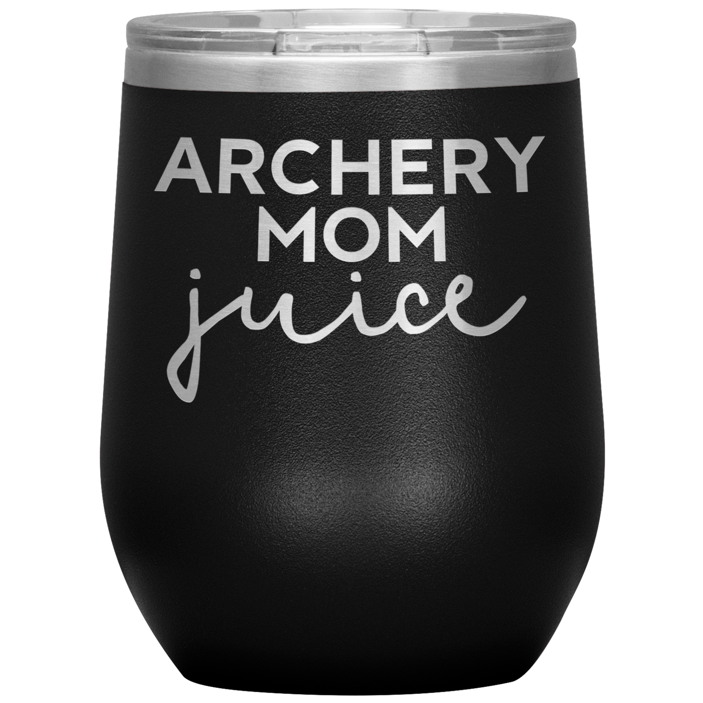 Archery Mom Wine Tumbler, Archery Mom Gifts, Archery Mom Wine Cup, Presentes de Aniversário para Homens e Mulheres