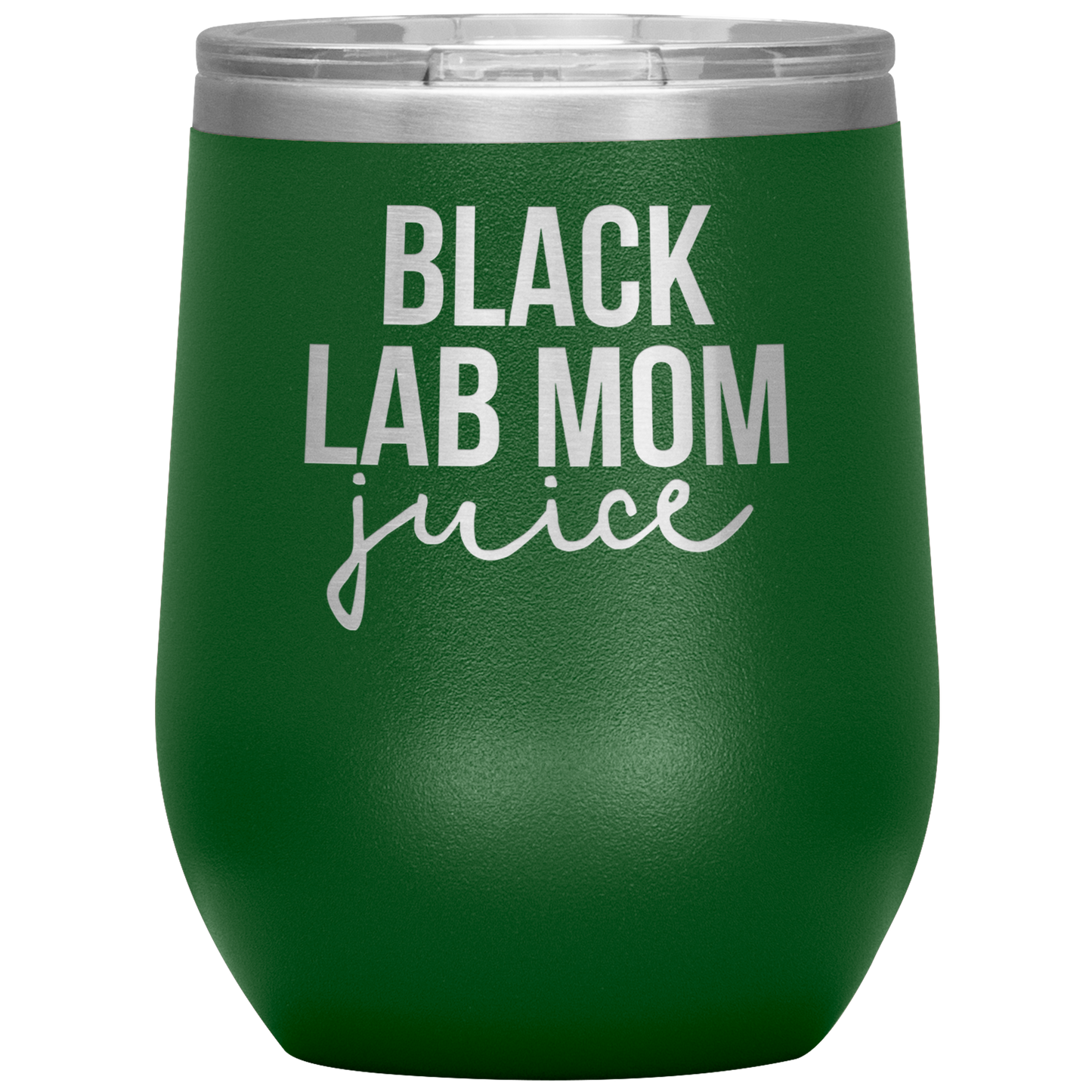 Black Lab Mom Wine Tumbler, Black Lab Mom Gifts, Travel Wine Cup, Birthday Gifts for Men and Women