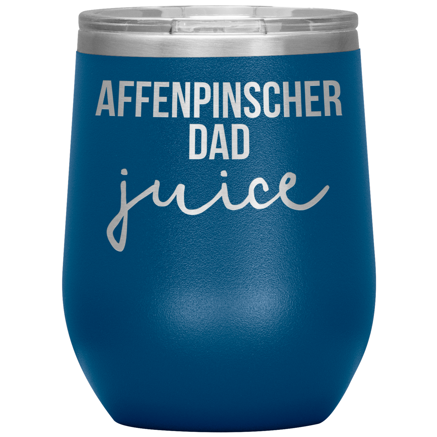 Affenpinscher Dad Wine Tumbler, Funny Travel Wine Cup, Birthday Gifts for Men and Women