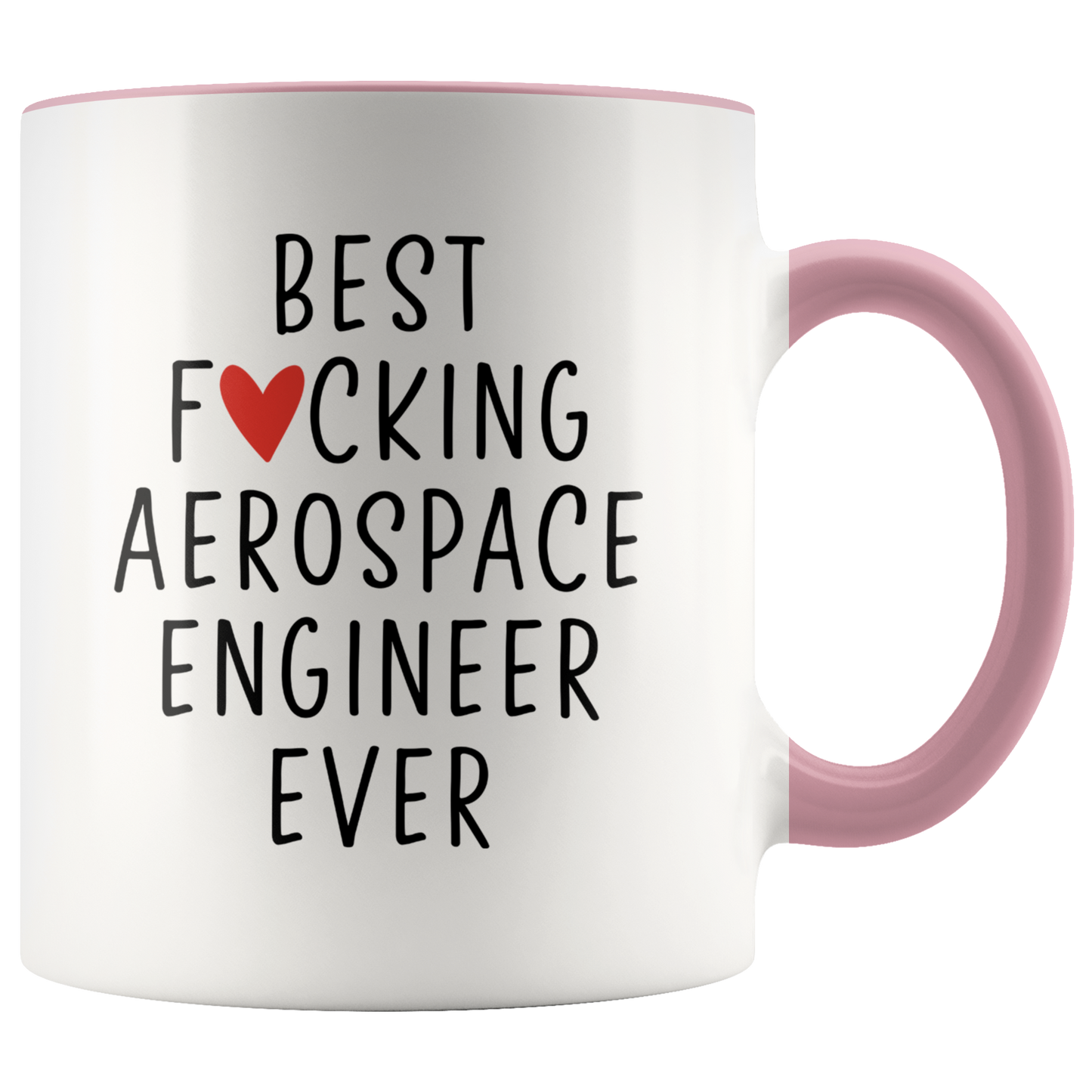 Aerospace engineer Gifts, Coffee Mug, Two Tone Accent Cup, Birthday Gift for Men and Women