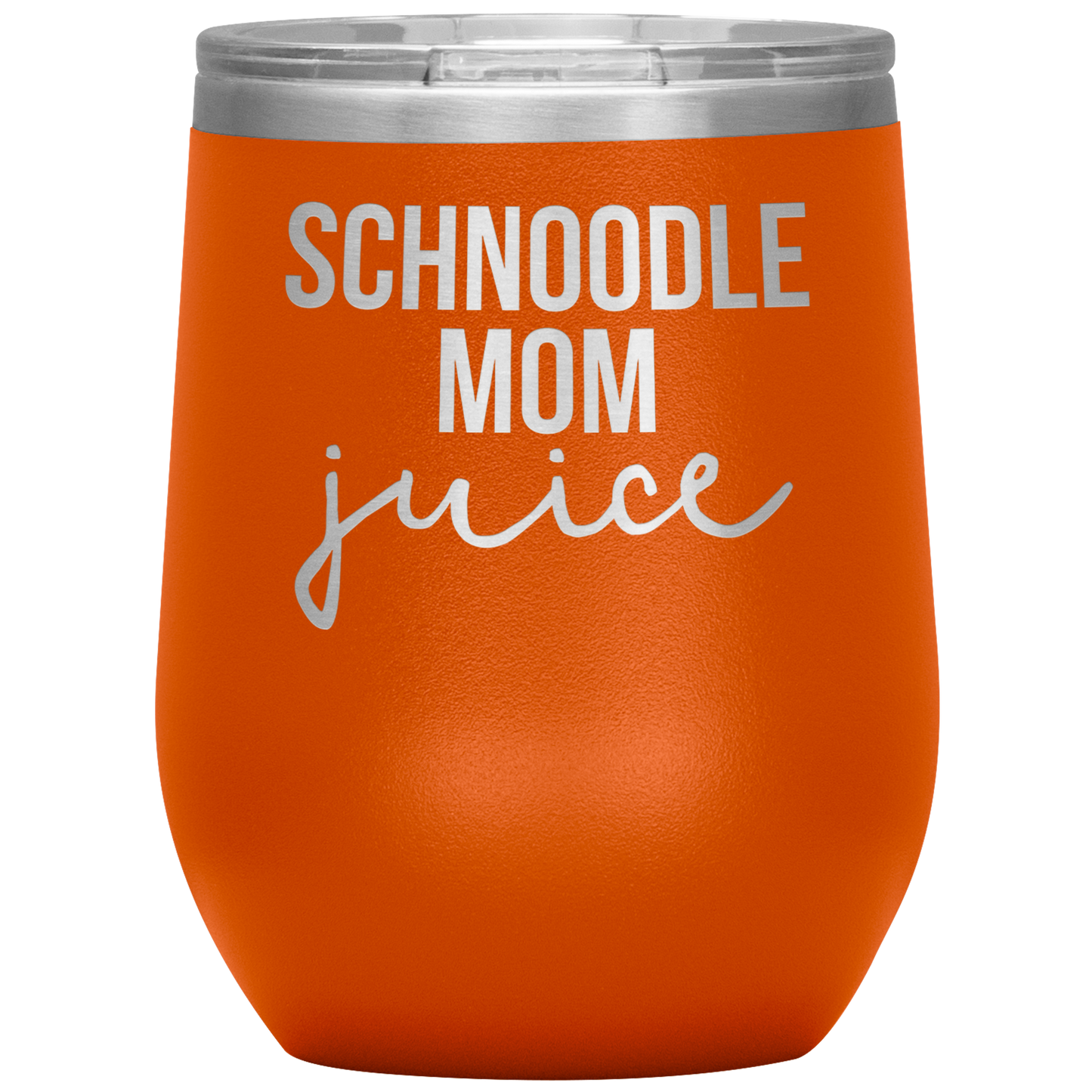 Schnoodle Mom Wine Tumbler, Schnoodle Mom Gifts, Travel Wine Cup, Birthday Gifts for Men and Women