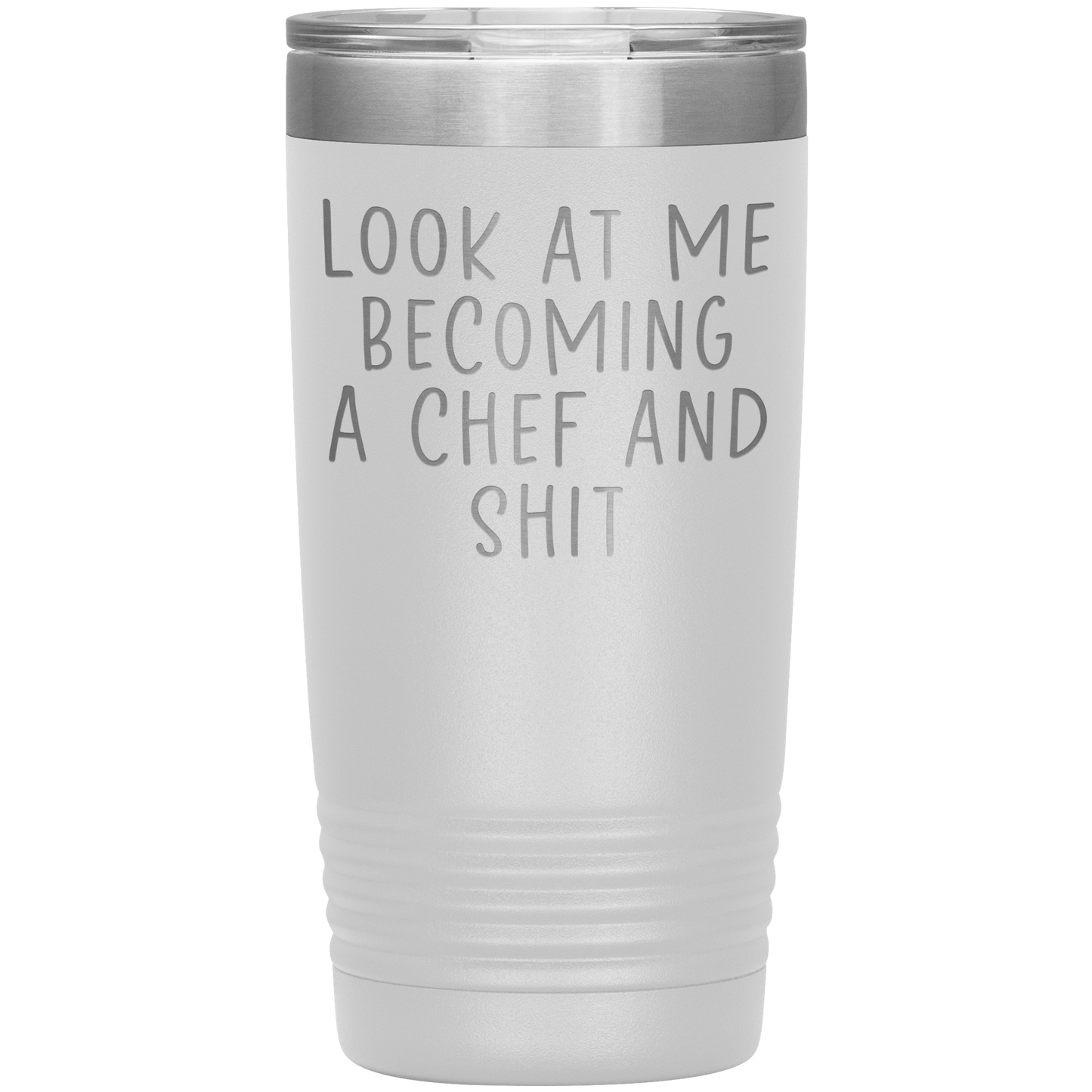 Chef Tumbler, Chef Gifts, Travel Coffee Mug, Presentes de Aniversário para Homens e Mulheres