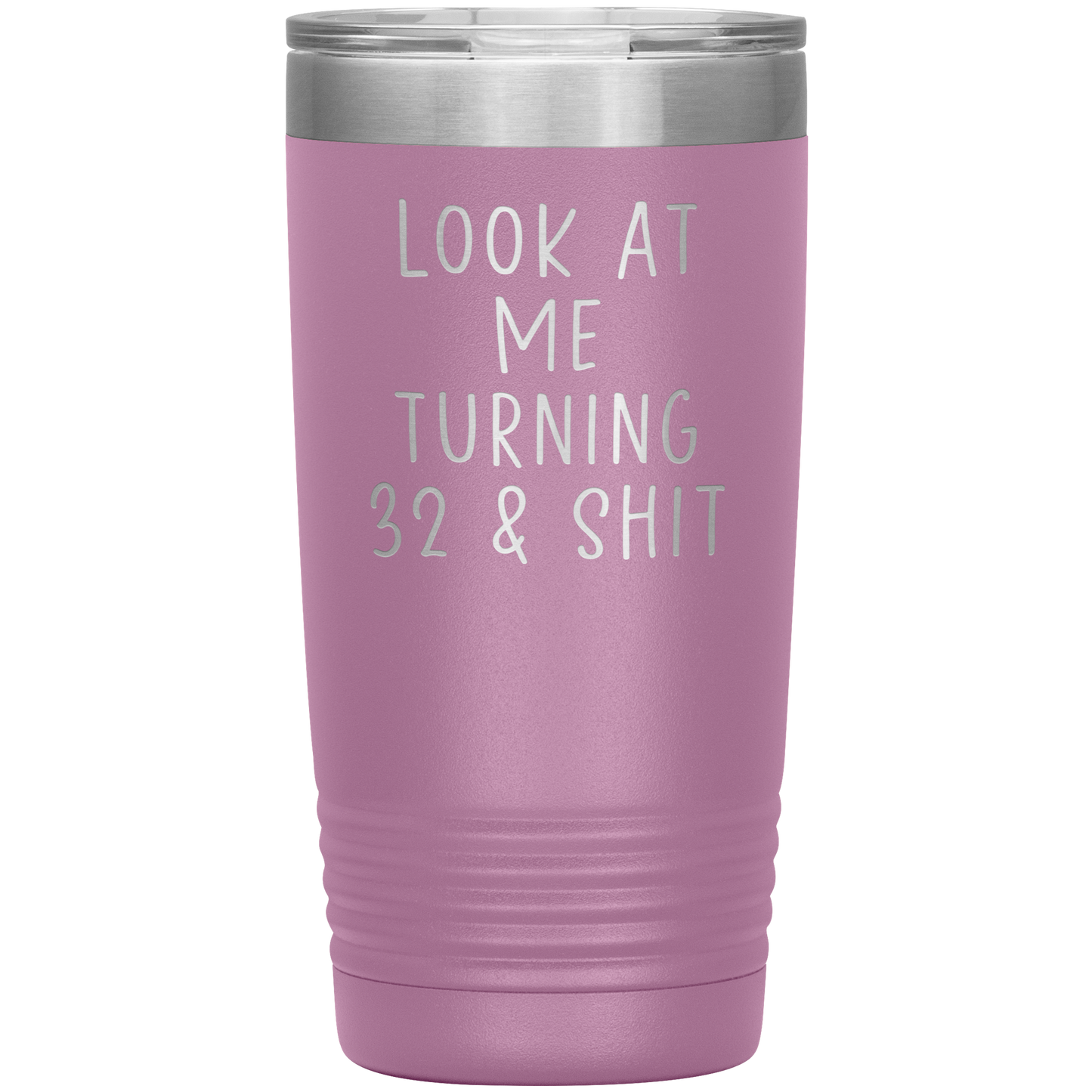 32nd Birthday Tumbler, 32nd Birthday Gifts, Travel Coffee Mug, Birthday Gifts for Men and Women