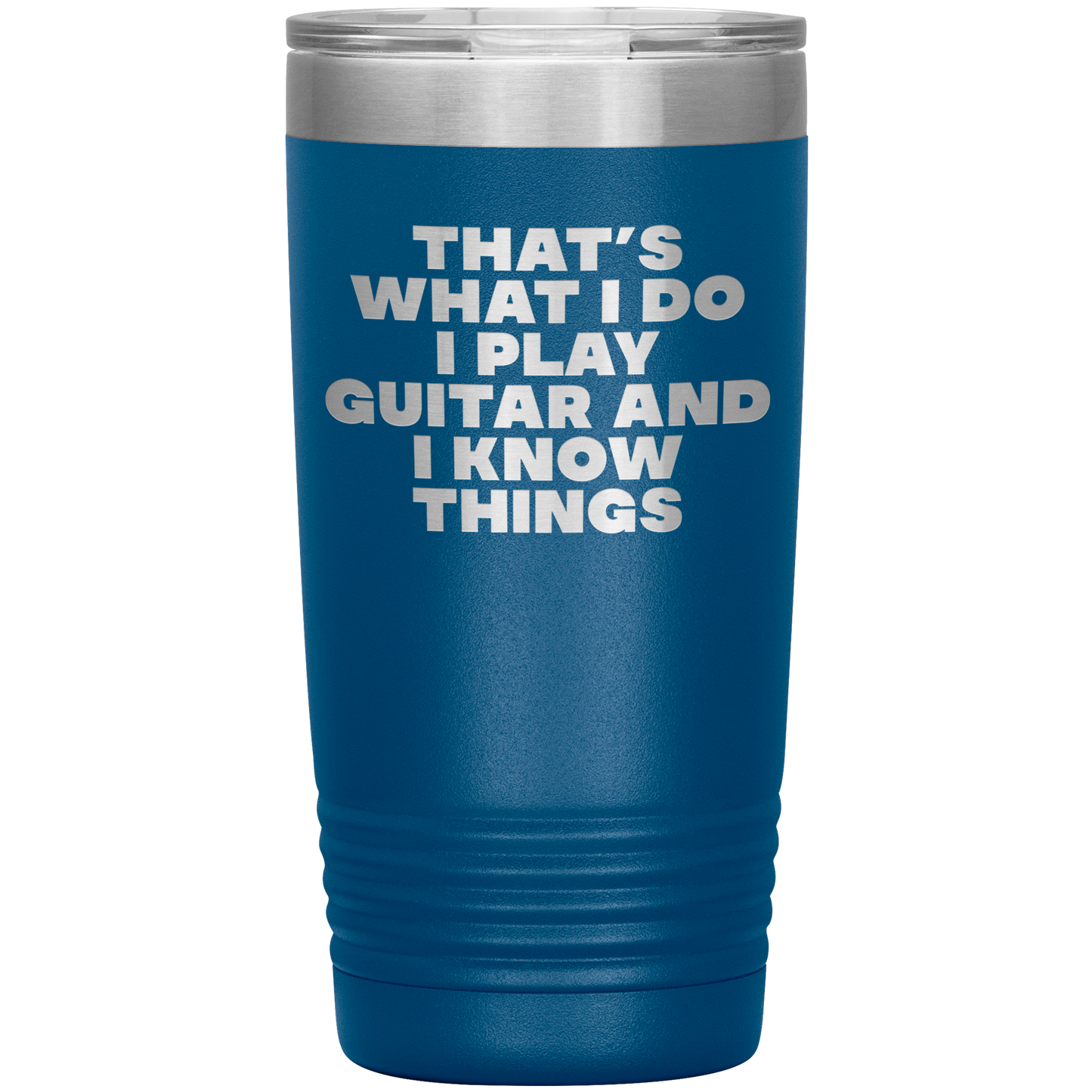 Guitarist Tumbler, Guitarist Gifts, Travel Coffee Mug, Birthday Gifts for Men and Women