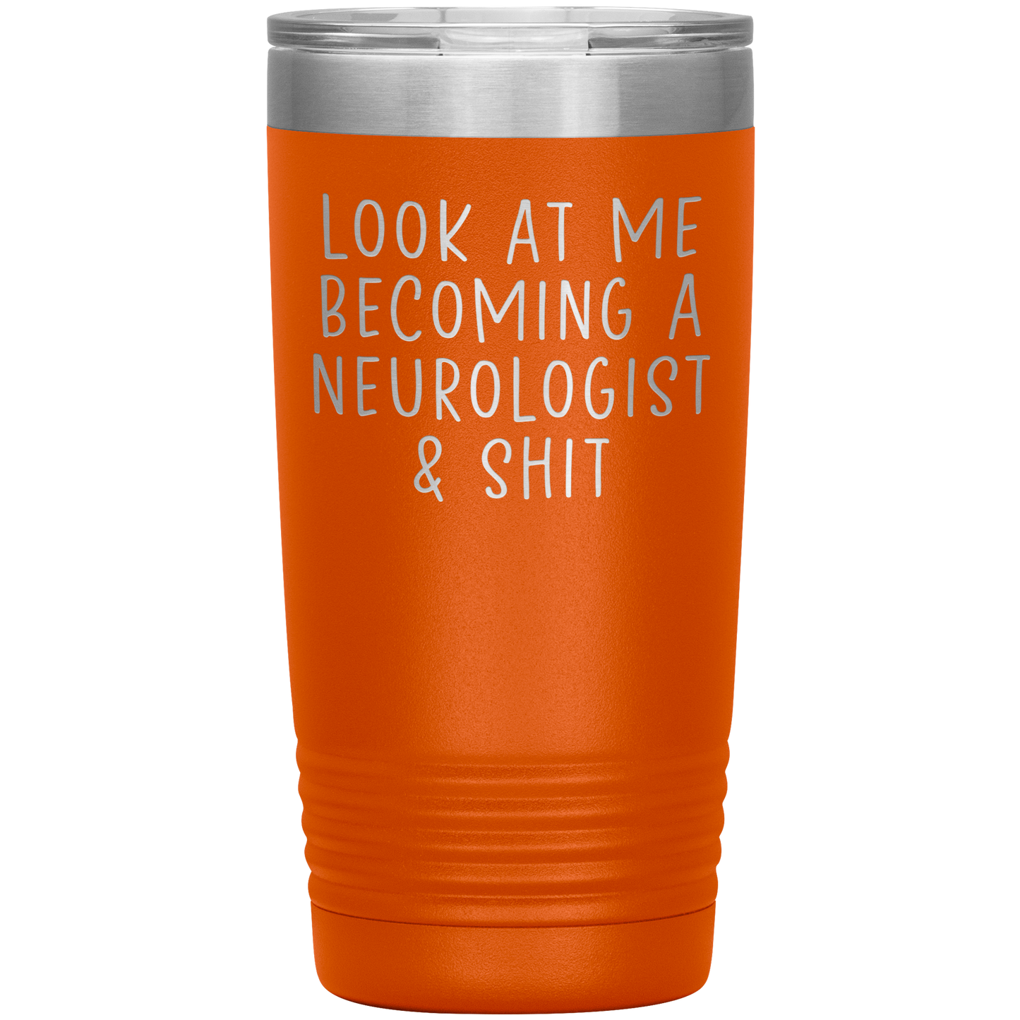 Neurólogo Tumbler, Regalos neurólogos, Taza de Café de Viaje, Regalos de Cumpleaños para Hombres y Mujeres