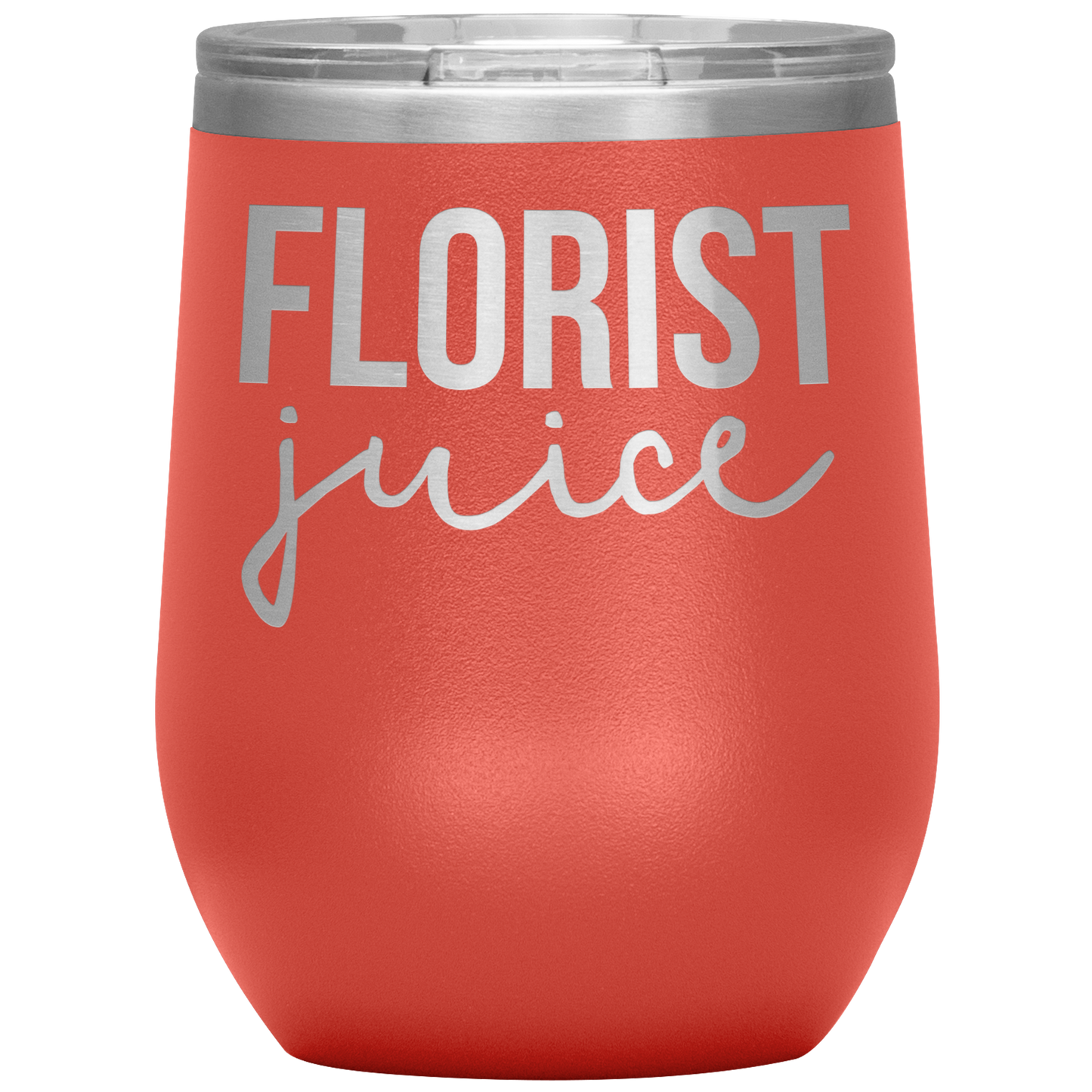 Florist Wine Tumbler, Florist Gifts, Florist Wine Cup, Birthday Gifts for Men and Women