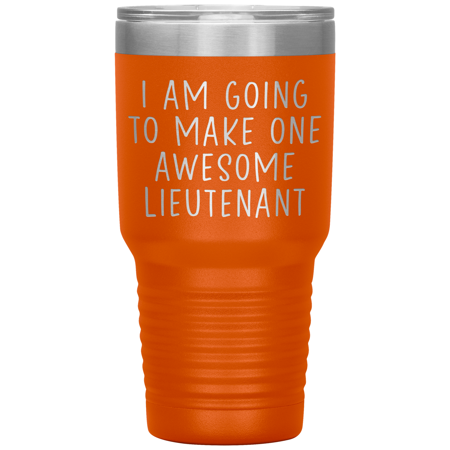 Lieutenant Tumbler, Lieutenant Gifts, Travel Coffee Mug, Birthday Gifts for Men and Women