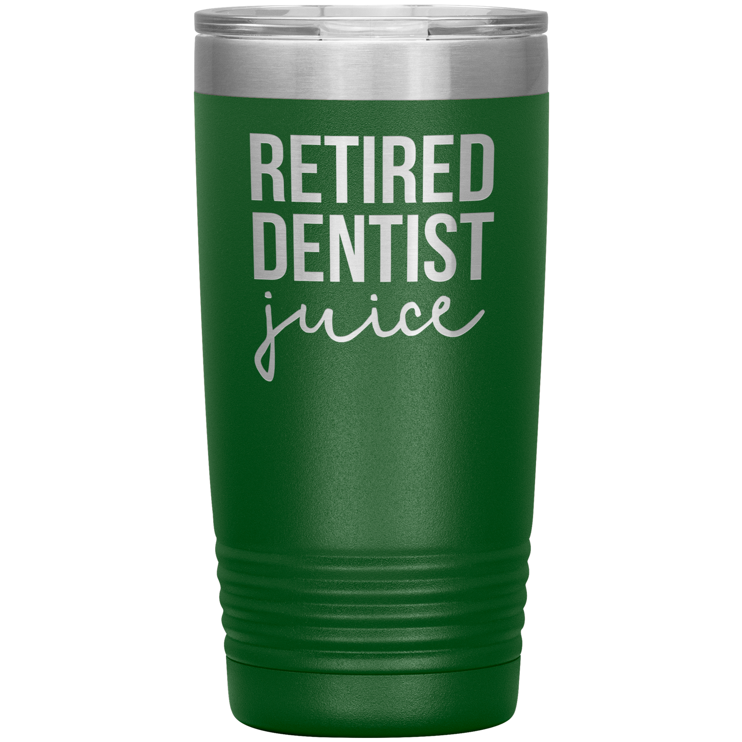 Retired Dentist Tumbler, Retired Dentist Gifts, Travel Coffee Mug, Birthday Gifts for Men and Women