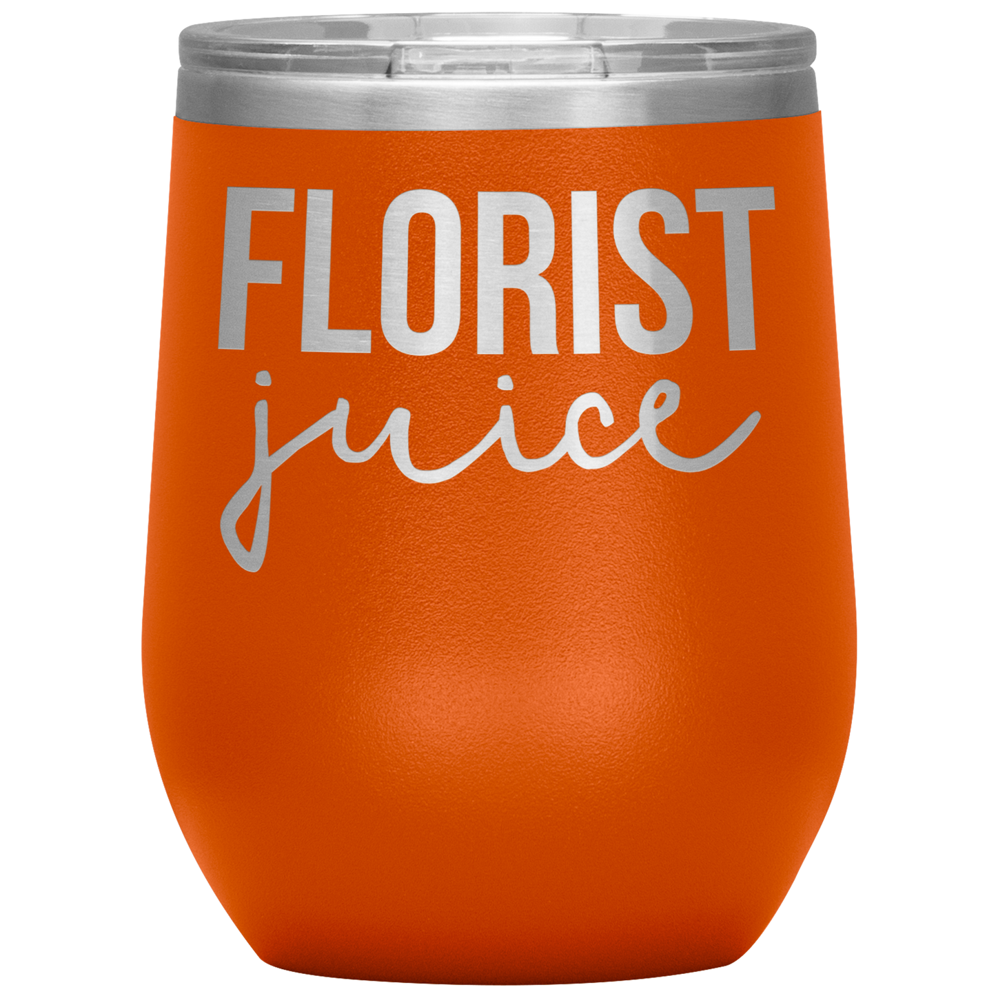 Florist Wine Tumbler, Florist Gifts, Florist Wine Cup, Birthday Gifts for Men and Women