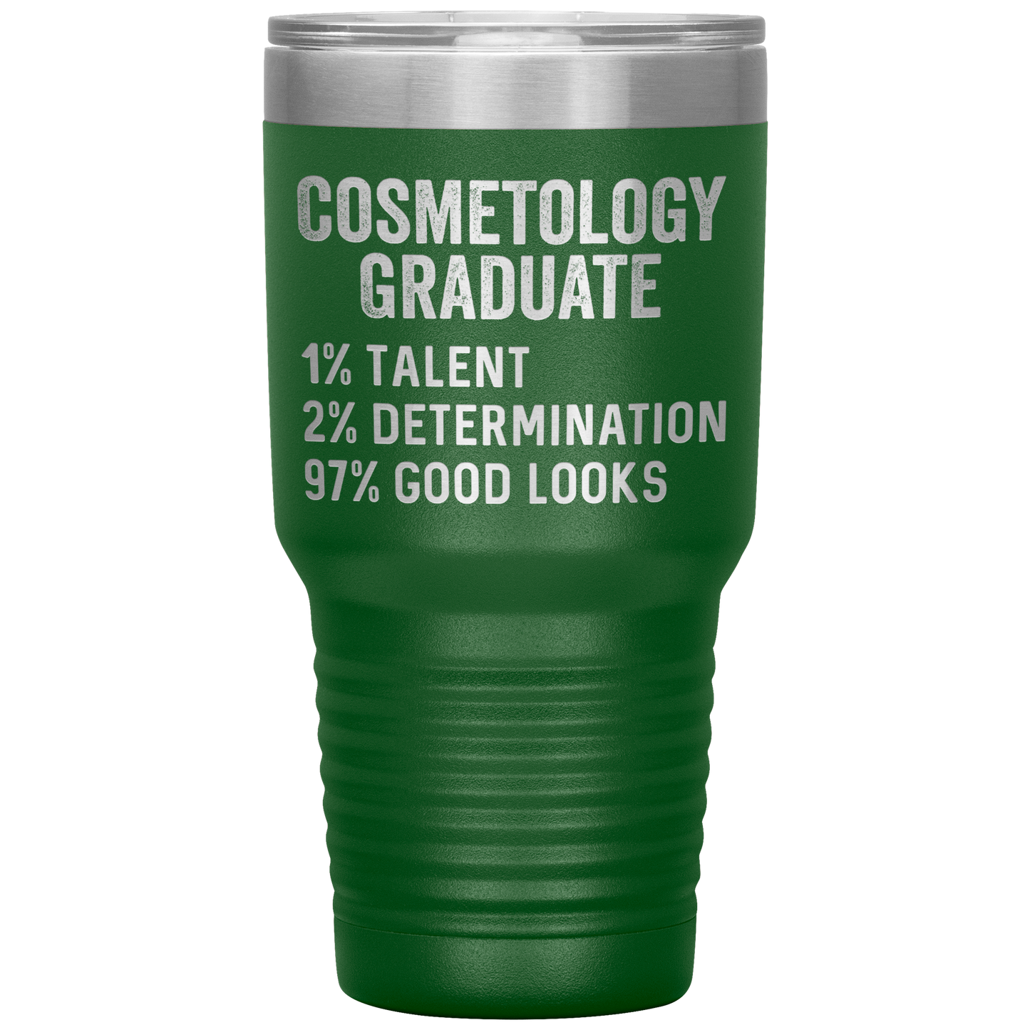 Cosmetology Graduate Tumbler, Funny Cosmetologist Graduation Travel Coffee Mug, Birthday Gifts for Men and Women