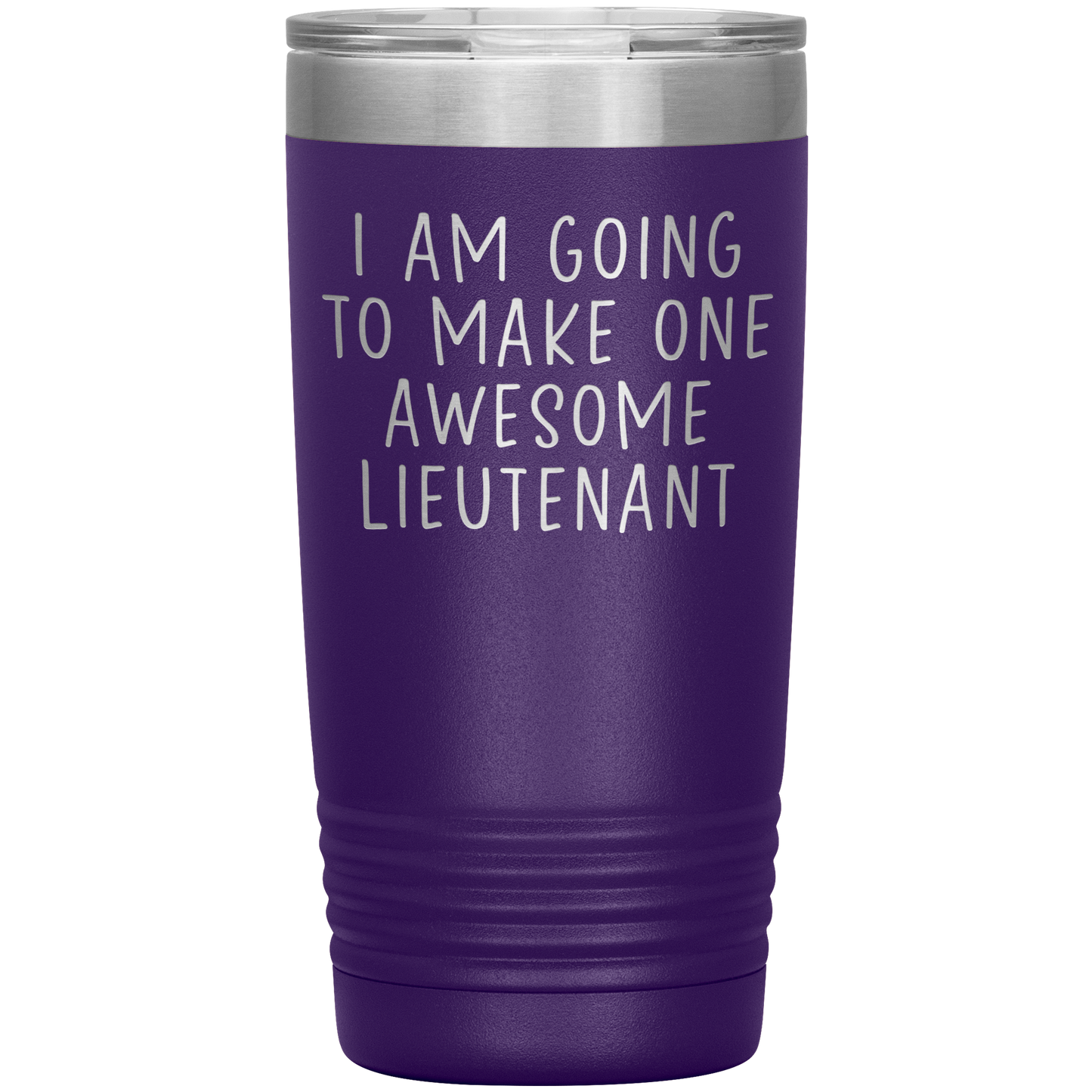 Lieutenant Tumbler, Lieutenant Gifts, Travel Coffee Mug, Birthday Gifts for Men and Women