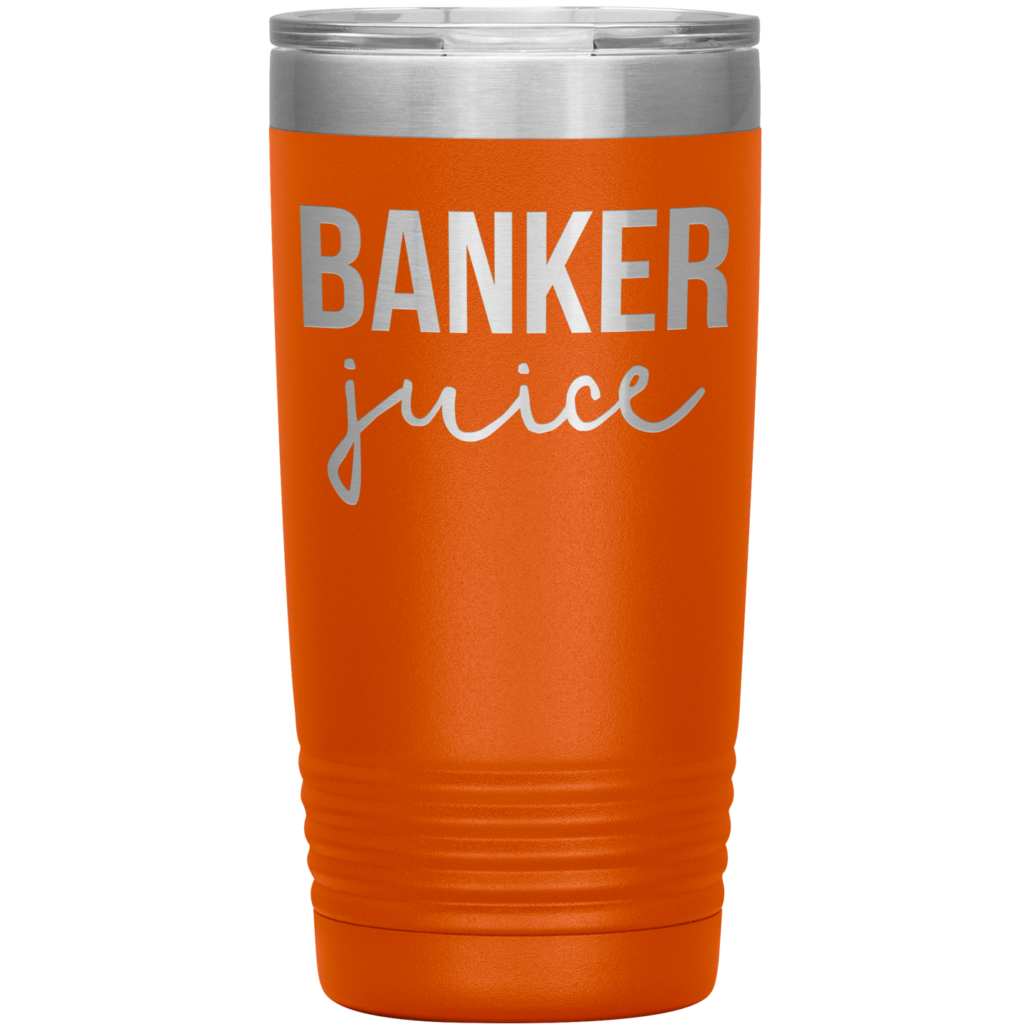 Banker Tumbler, Funny Travel Coffee Mug, Birthday Gifts for Men and Women