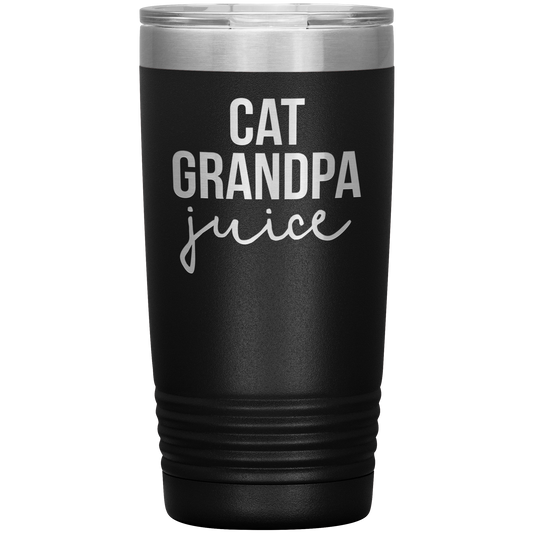 Verre de pépé de chat, cadeaux de pépé de chat, chope de café de voyage, cadeaux d'anniversaire pour les hommes et les femmes