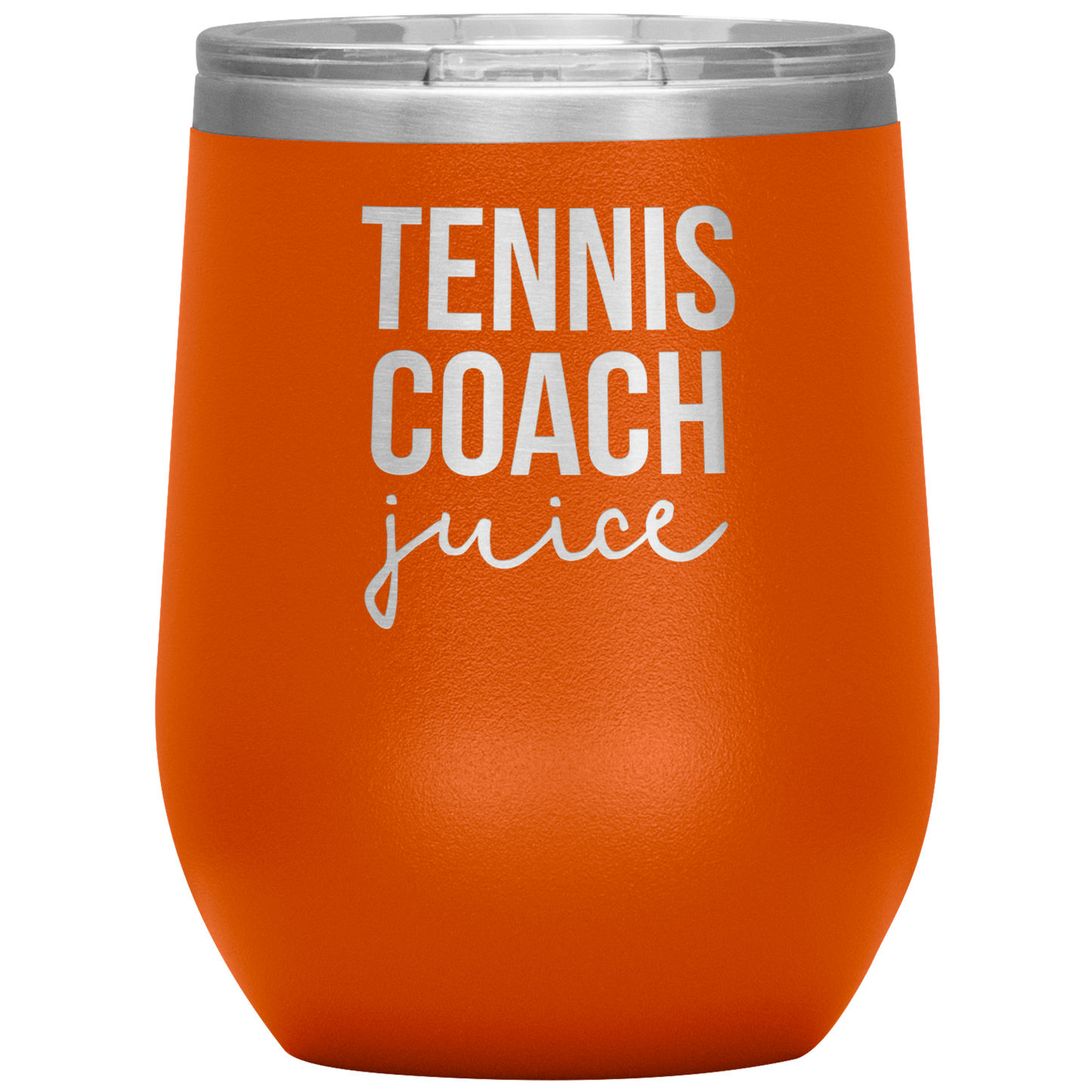 Tennis Coach Wine Tumbler, Tennis Coach Gifts, Travel Wine Cup, Birthday Gifts for Men and Women